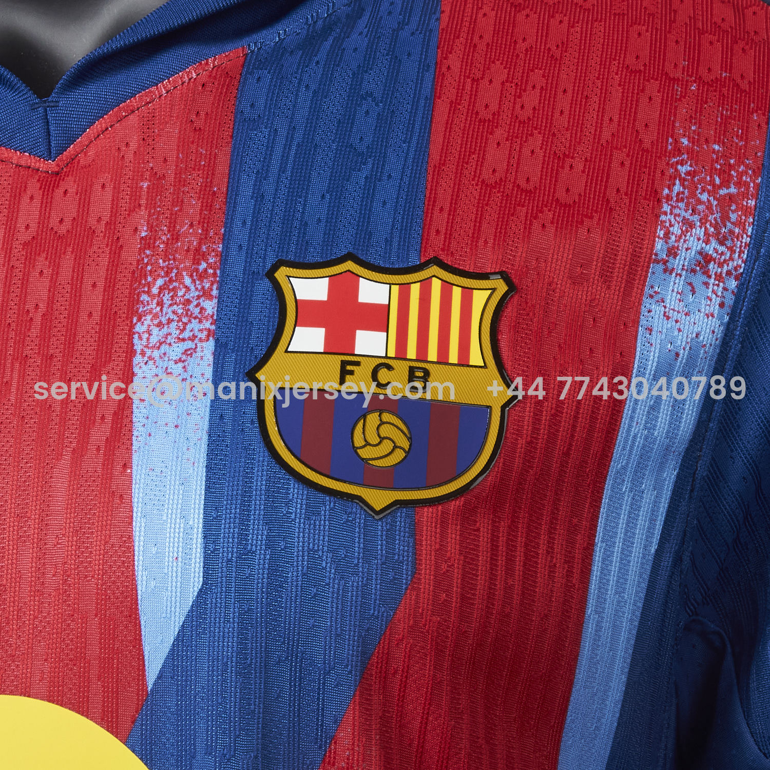 ManixJersey.com | Barcelona 25-26 Fourth Jersey - Player Version -Customize Name, Number and Patch | Worldwide Shipping