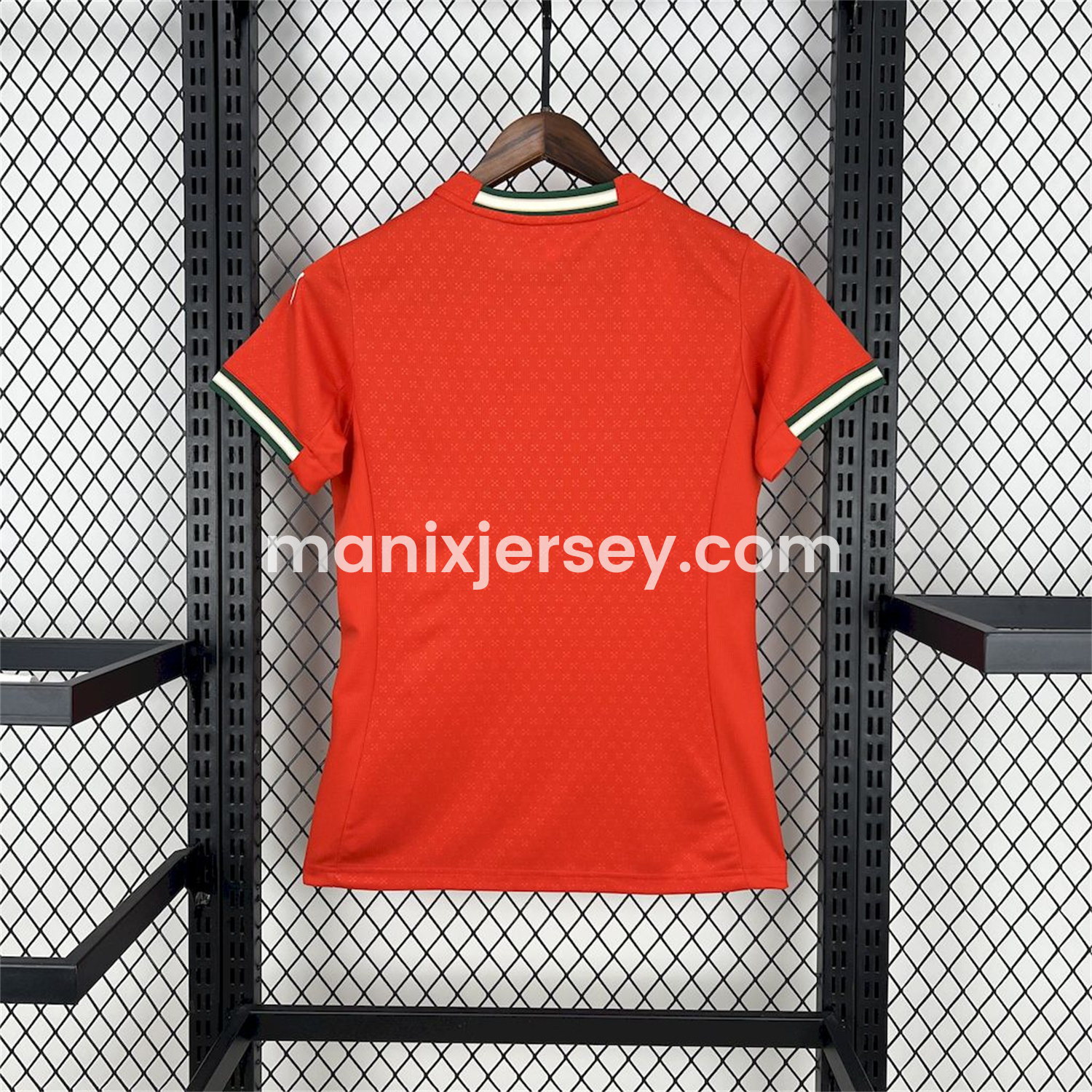 ManixJersey.com | Women's Portugal 2025-26 Home Jersey -Customize Name, Number and Patch | Worldwide Shipping