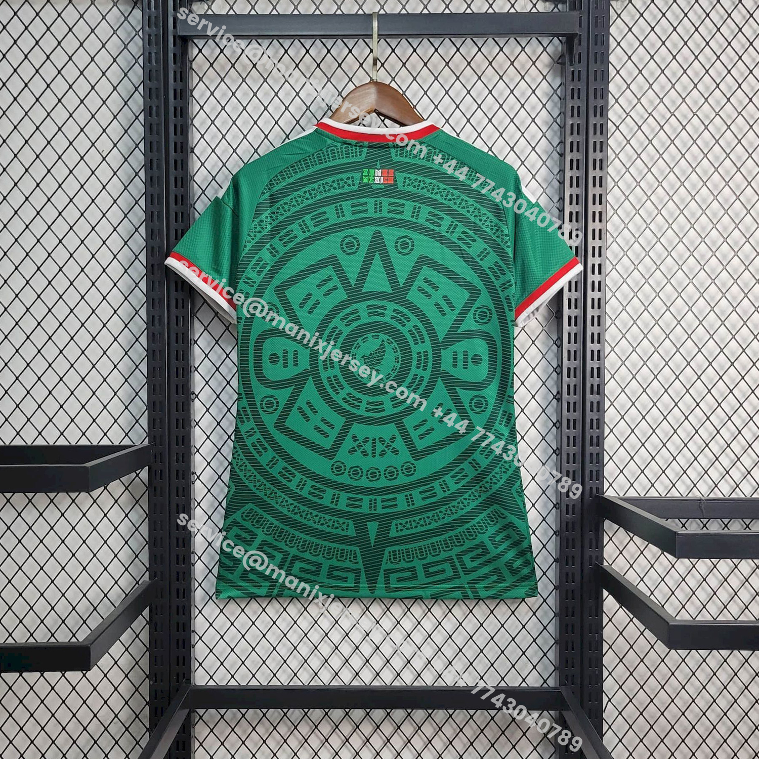 ManixJersey.com | Women's Mexico 2026 Home Jersey - Fans Version -Customize Name, Number and Patch | Worldwide Shipping