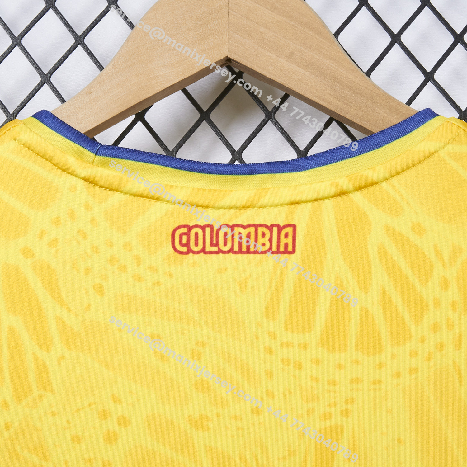 ManixJersey.com | Women's Colombia 2026 Home Yoga Vest -Customize Name, Number and Patch | Worldwide Shipping