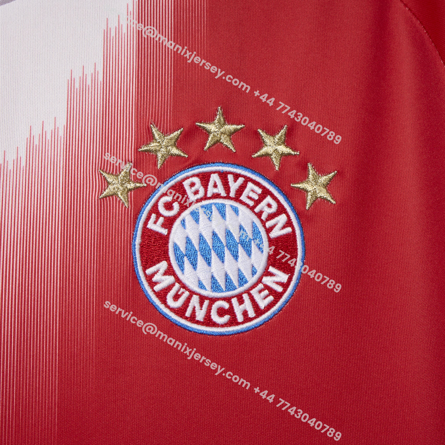 ManixJersey.com | Bayern Munich 25-26 Home Kane Limited Edition Jersey - Fans Version -Customize Name, Number and Patch | Worldwide Shipping