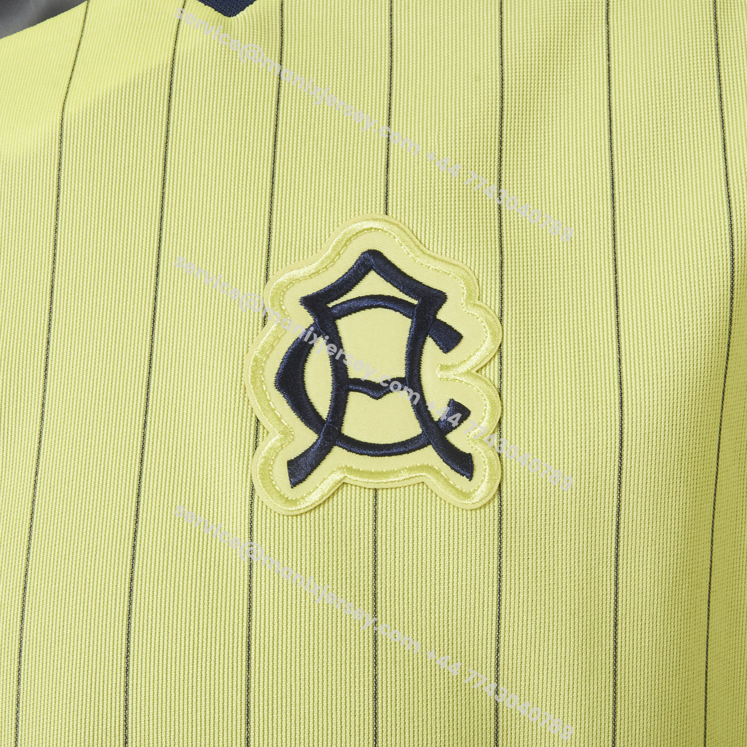 ManixJersey.com | Club América 25-26 Icon Travel Special Edition Yellow Jersey - Player Version -Customize Name, Number and Patch | Worldwide Shipping