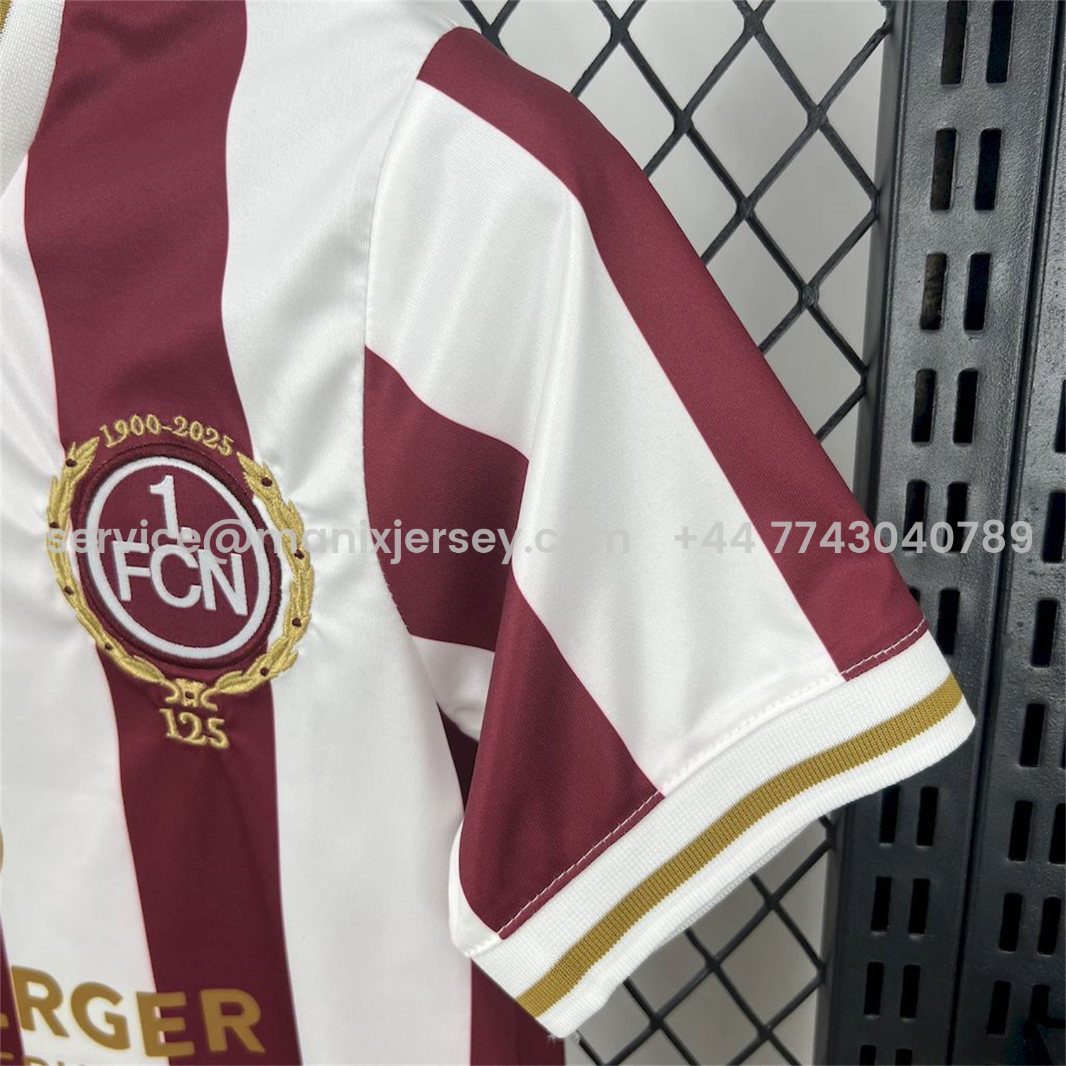 ManixJersey.com | Nürnberg 24-25 125-Year Anniversary Kids Kit with Sponsor -Customize Name, Number and Patch | Worldwide Shipping