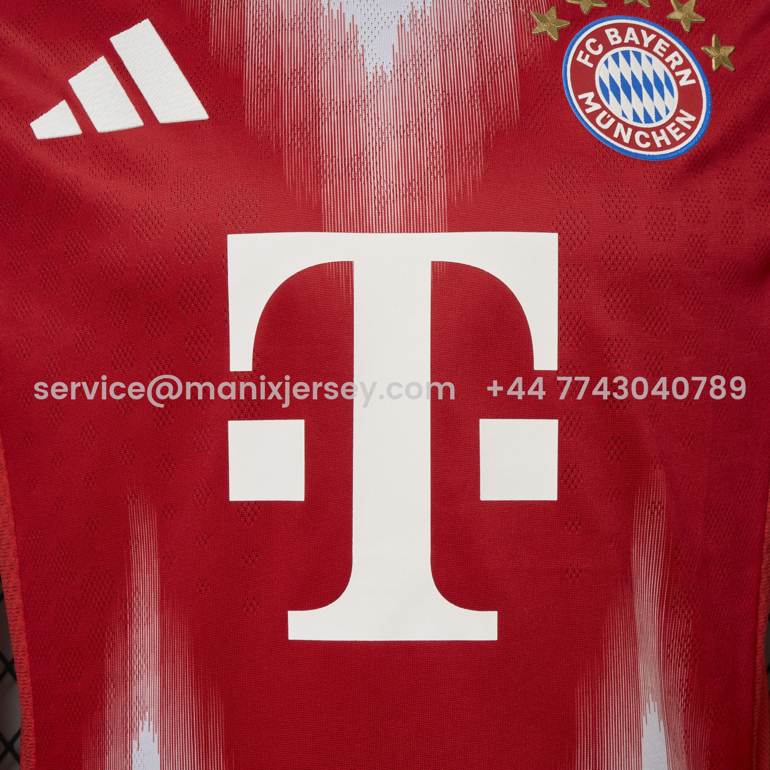 ManixJersey.com | Bayern Munich 25-26 Home Müller Limited Edition Jersey - Player Version -Customize Name, Number and Patch | Worldwide Shipping