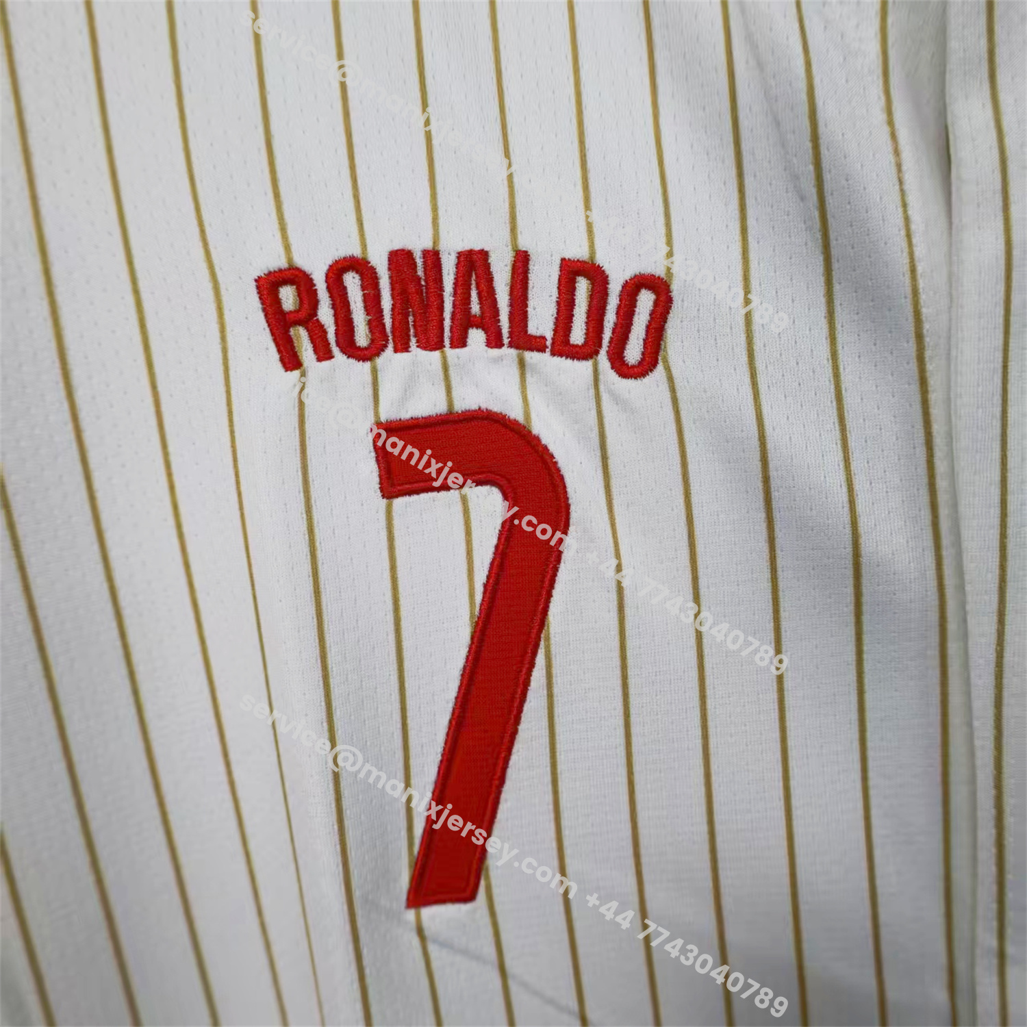 ManixJersey.com | Portugal 2025-26 White Baseball Jersey -Customize Name, Number and Patch | Worldwide Shipping