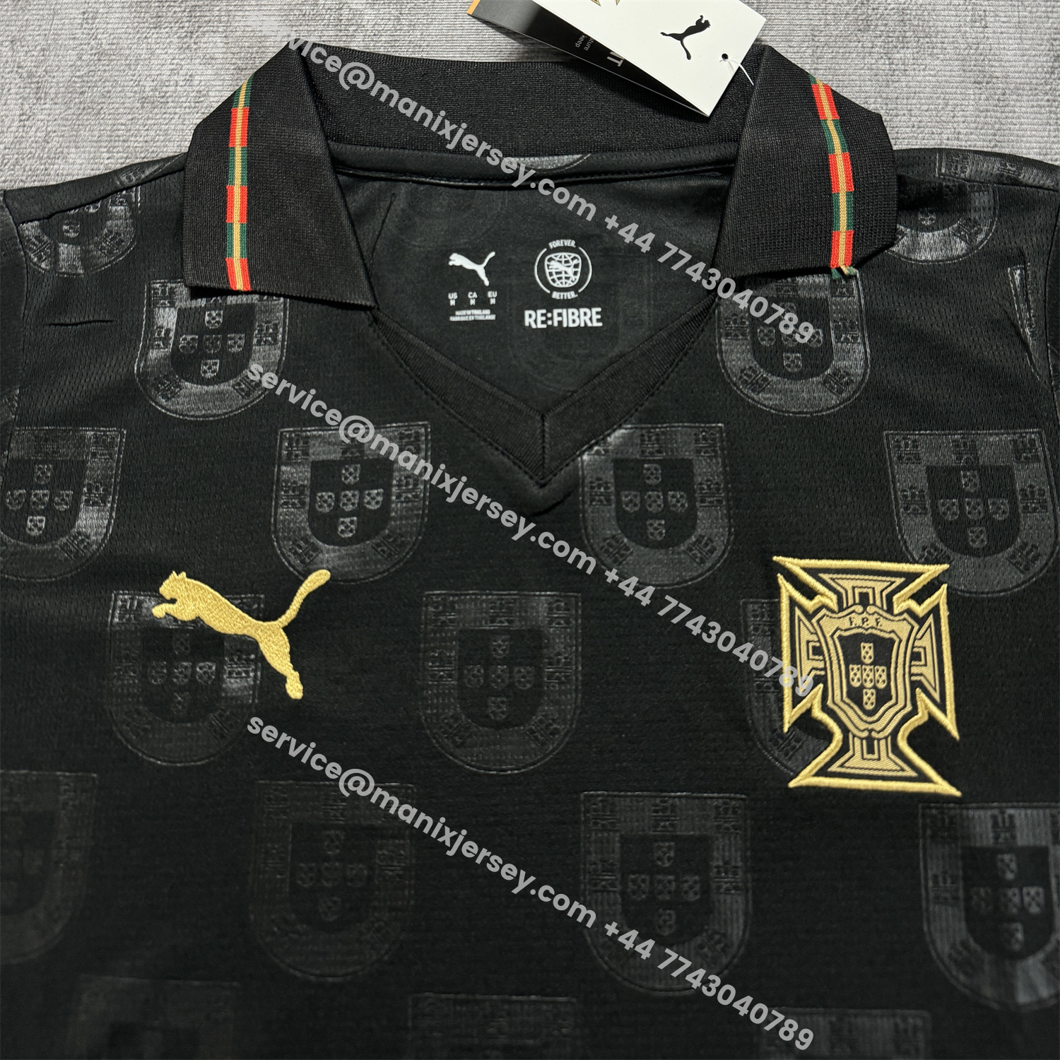 ManixJersey.com | Women's Portugal 2026 Eusébio Special Jersey -Customize Name, Number and Patch | Worldwide Shipping