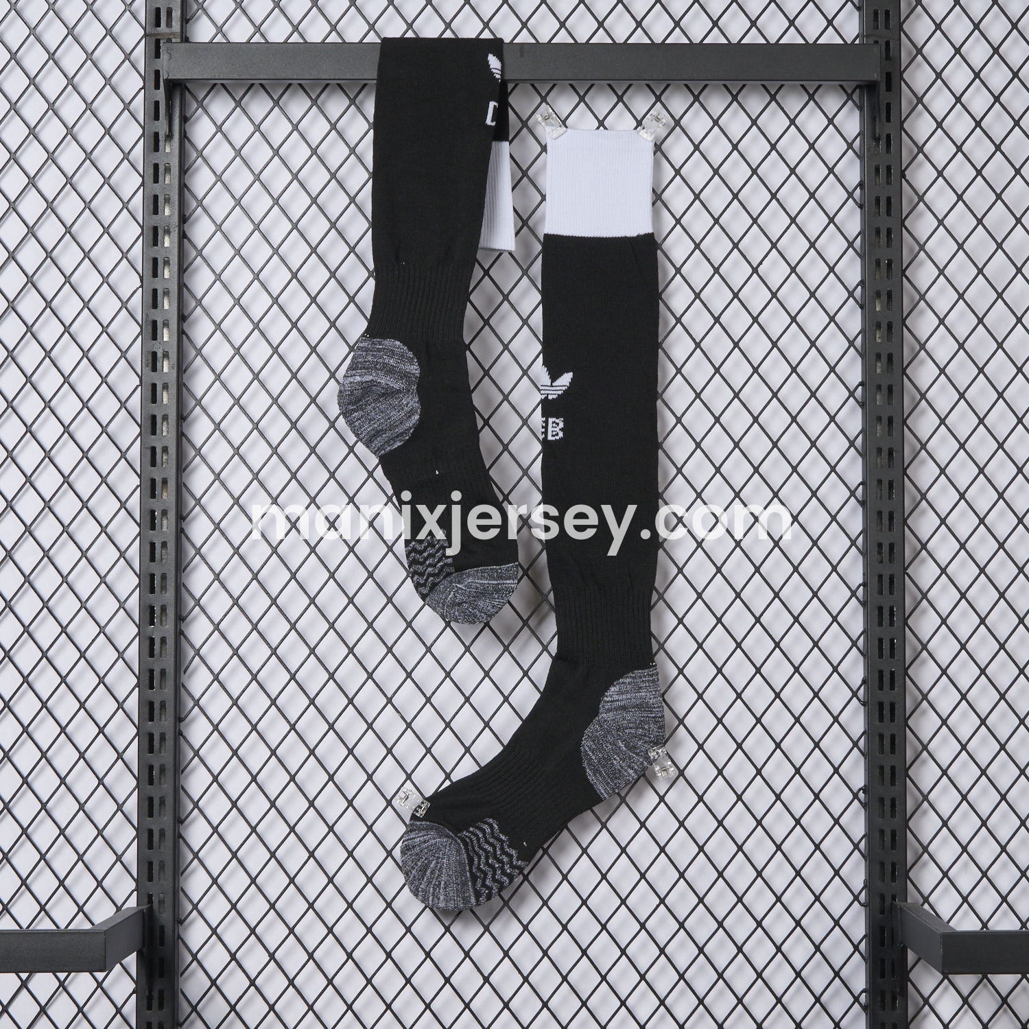 ManixJersey.com | Germany 2025 125-Year Anniversary Socks - Black -Customize Name, Number and Patch | Worldwide Shipping