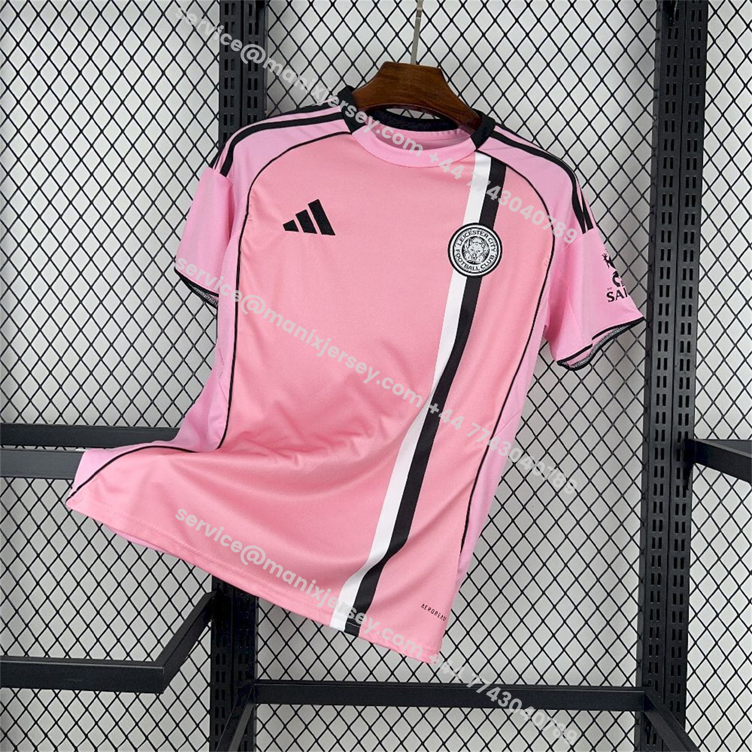 ManixJersey.com | Leicester City 25-26 Away Jersey - Fans Version -Customize Name, Number and Patch | Worldwide Shipping