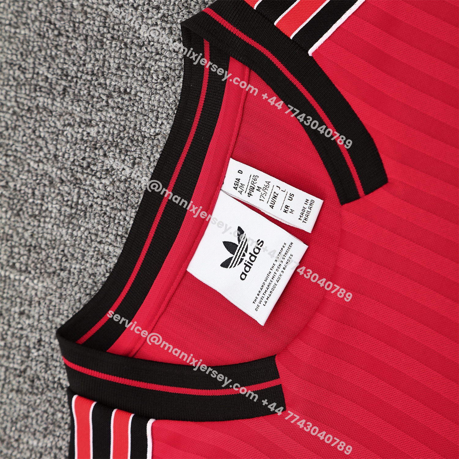 ManixJersey.com | Flamengo 25-26 Short-Sleeve Training Set - Red Top & Black Shorts -Customize Name, Number and Patch | Worldwide Shipping
