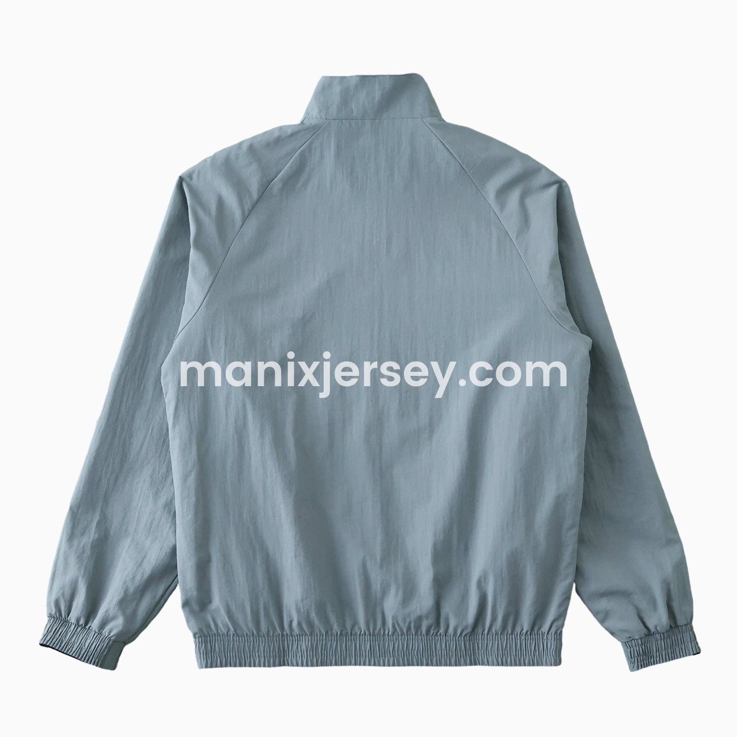 ManixJersey.com | Borussia Dortmund 24-25 Retro Style Double Sided Reversible Windbreaker - Black & Grey -Customize Name, Number and Patch | Worldwide Shipping