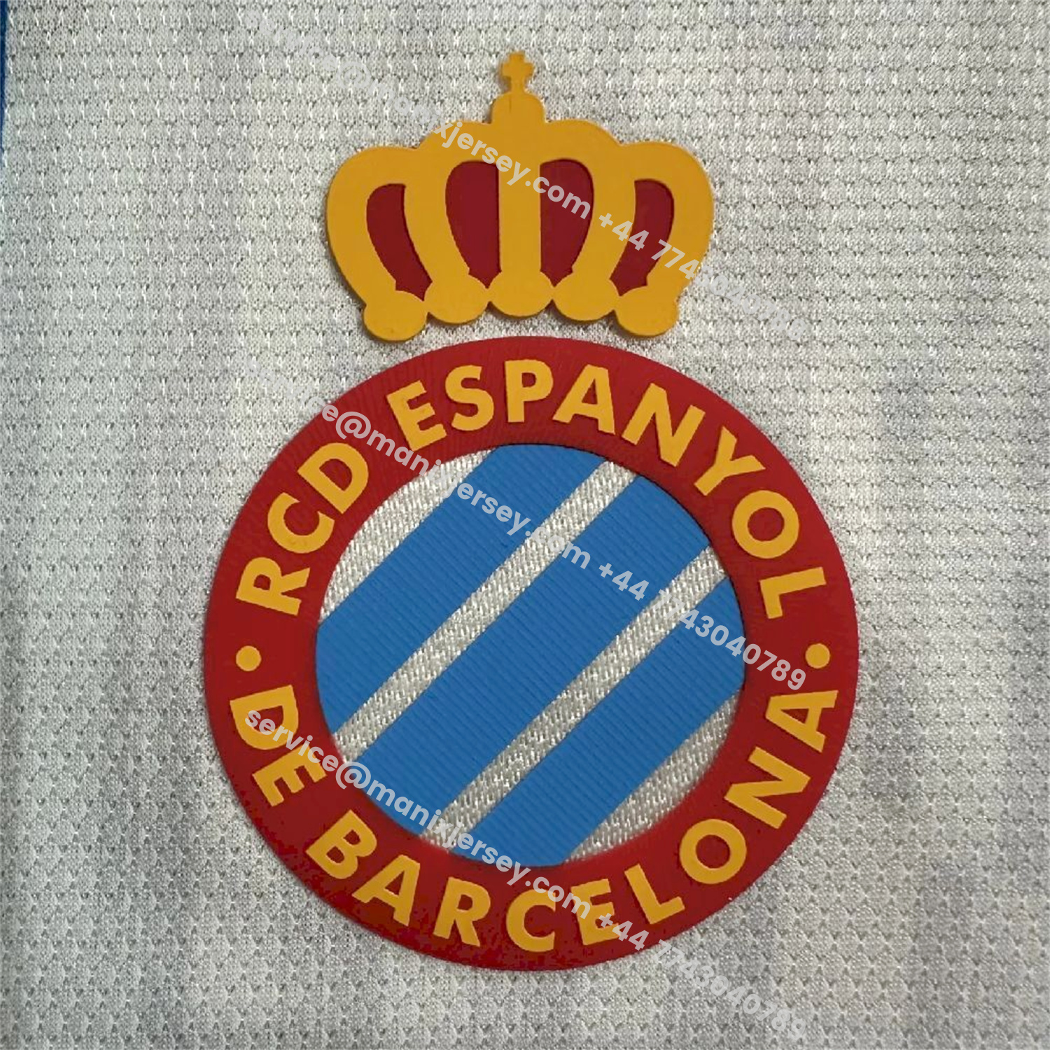 ManixJersey.com | RCD Espanyol 25-26 Home Jersey - Fans Version -Customize Name, Number and Patch | Worldwide Shipping