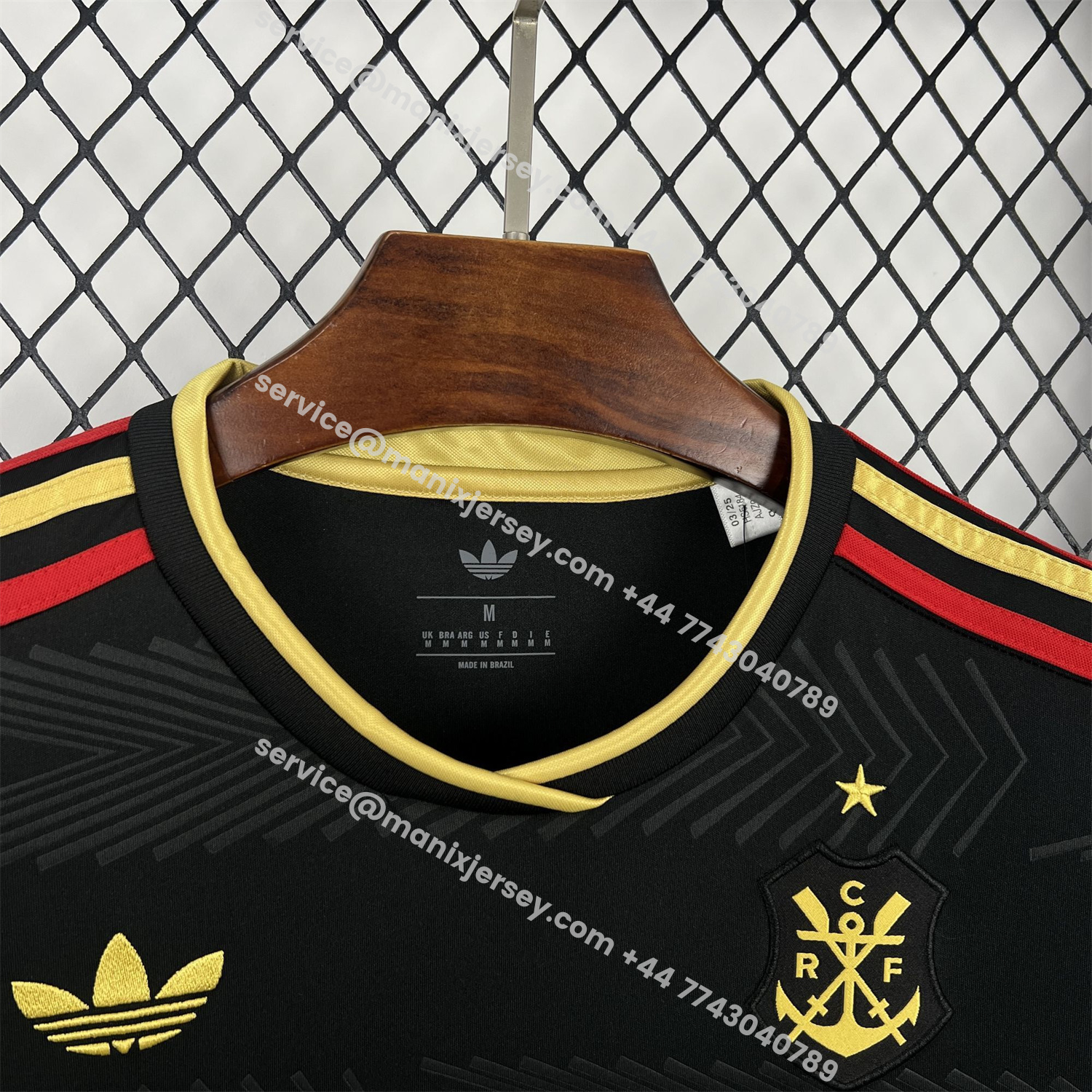 ManixJersey.com | Women's Flamengo 25-26 Black Special Jersey -Customize Name, Number and Patch | Worldwide Shipping