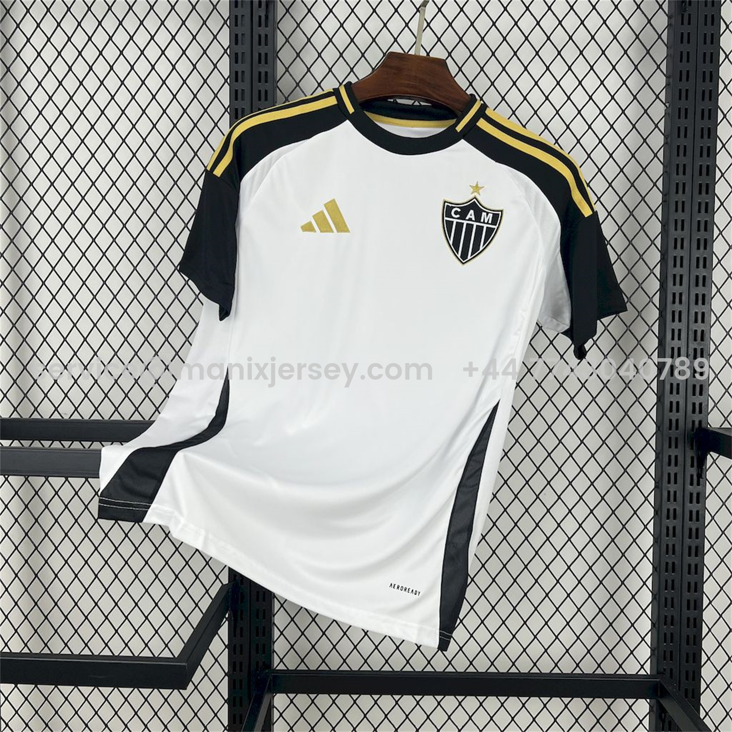 ManixJersey.com | Atletico Mineiro 25-26 Away Unsponsored Jersey - Fans Version -Customize Name, Number and Patch | Worldwide Shipping