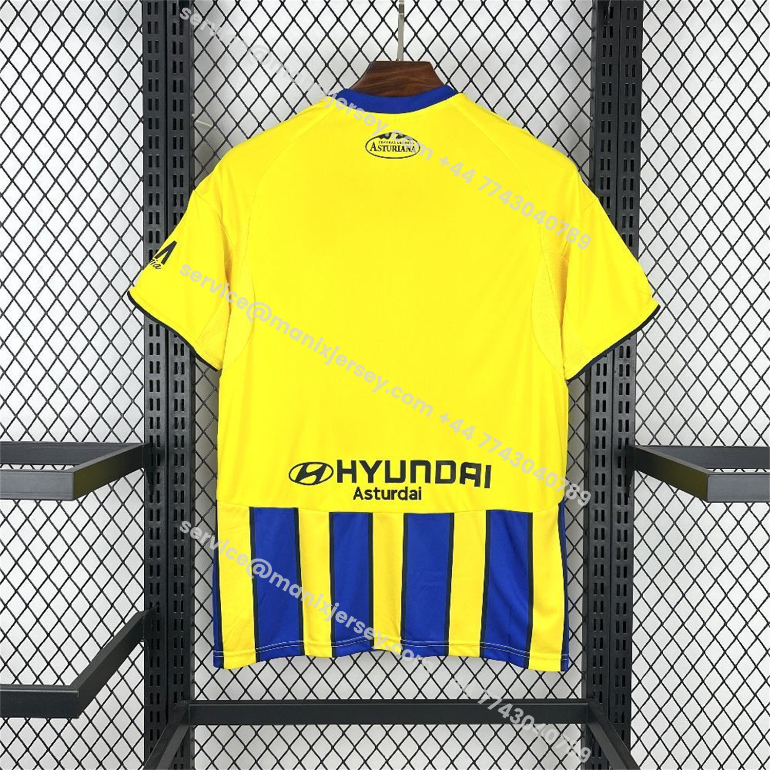 ManixJersey.com | Oviedo 25-26 Away Jersey - Fans Version -Customize Name, Number and Patch | Worldwide Shipping