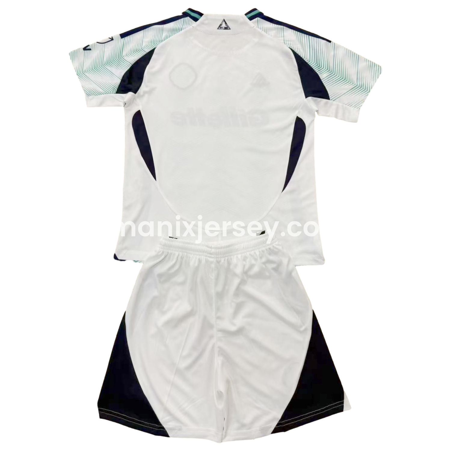 ManixJersey.com | New England Revolution 2025 Away Kids Kit -Customize Name, Number and Patch | Worldwide Shipping