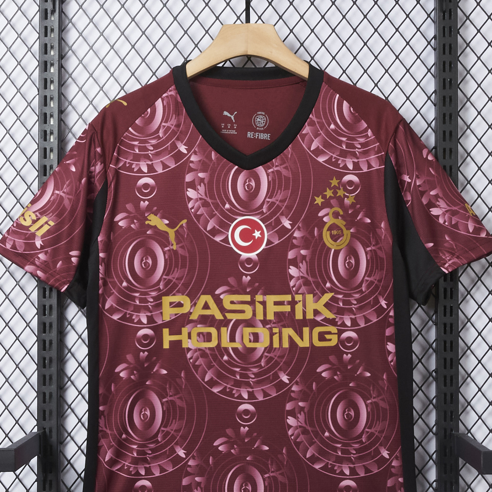 ManixJersey.com | Galatasaray 25-26 Third Jersey with Five Stars - Fans Version -Customize Name, Number and Patch | Worldwide Shipping