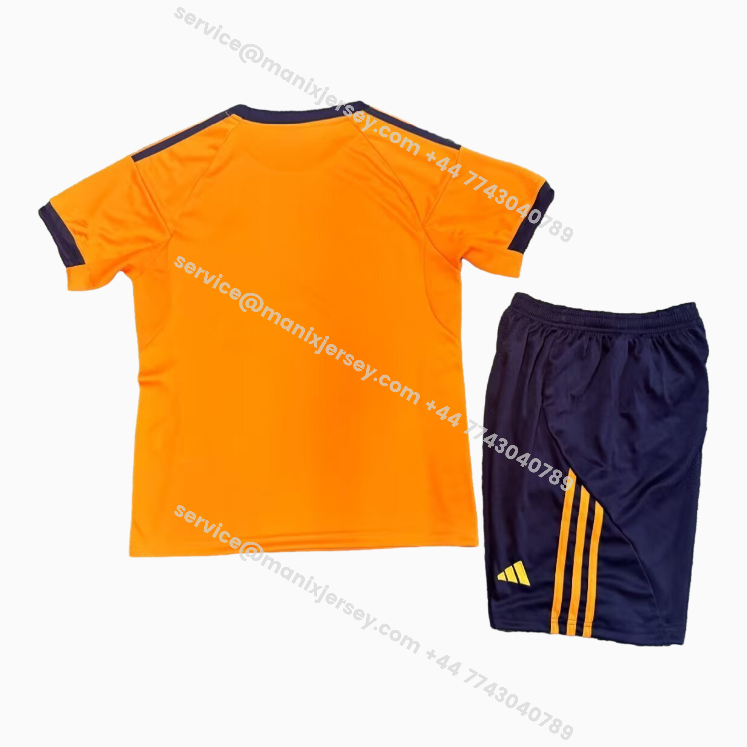ManixJersey.com | AS Roma 25-26 Away Unsponsored Kids Kit -Customize Name, Number and Patch | Worldwide Shipping