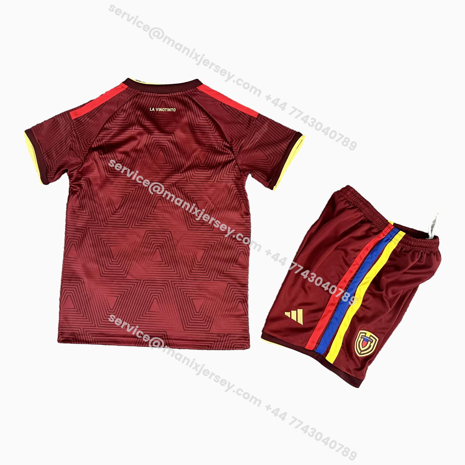 ManixJersey.com | Venezuela 2026 Home Kids Kit -Customize Name, Number and Patch | Worldwide Shipping