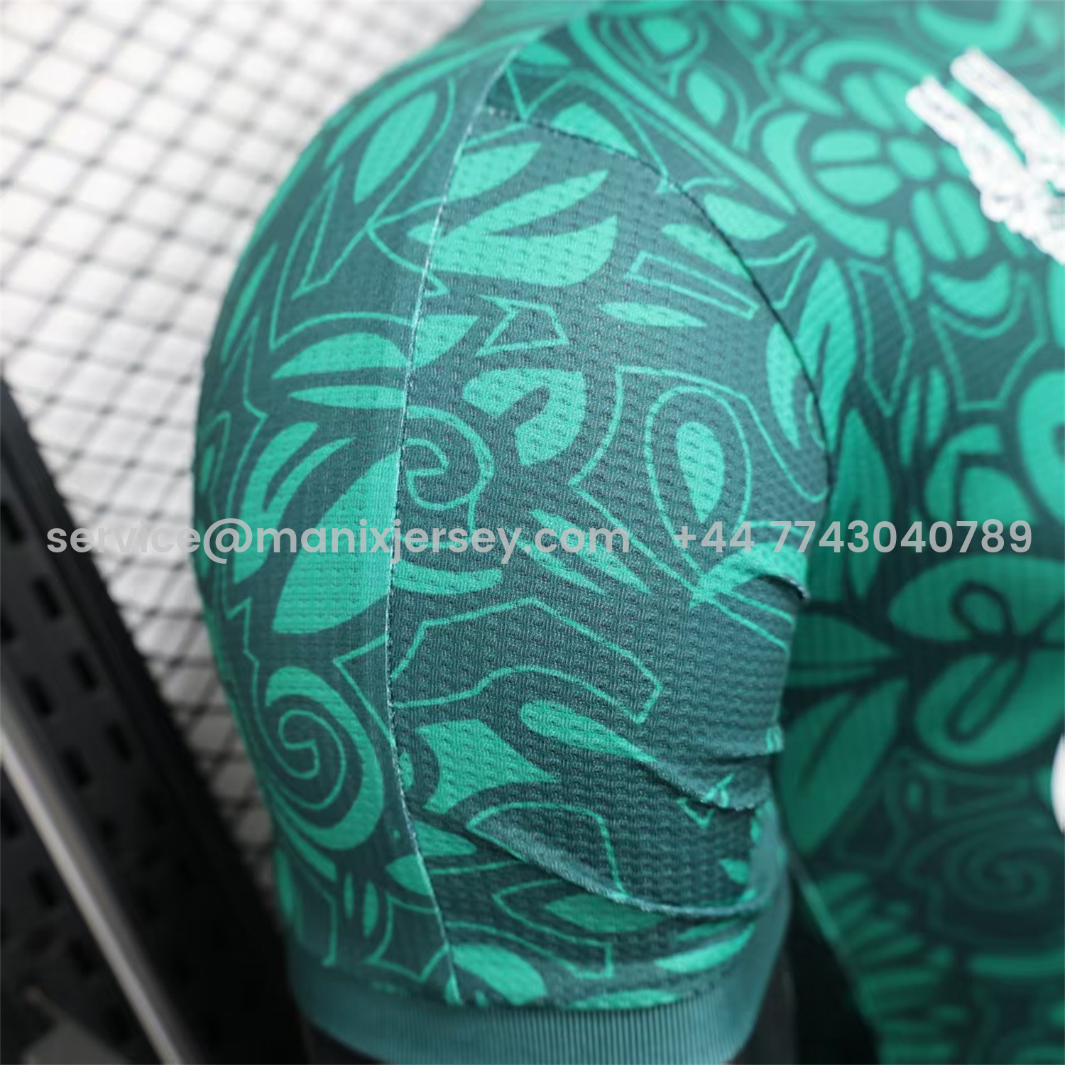 ManixJersey.com | Club Deportivo Palestino Palestine 25-26 Green Flowers Jersey - Player Version -Customize Name, Number and Patch | Worldwide Shipping