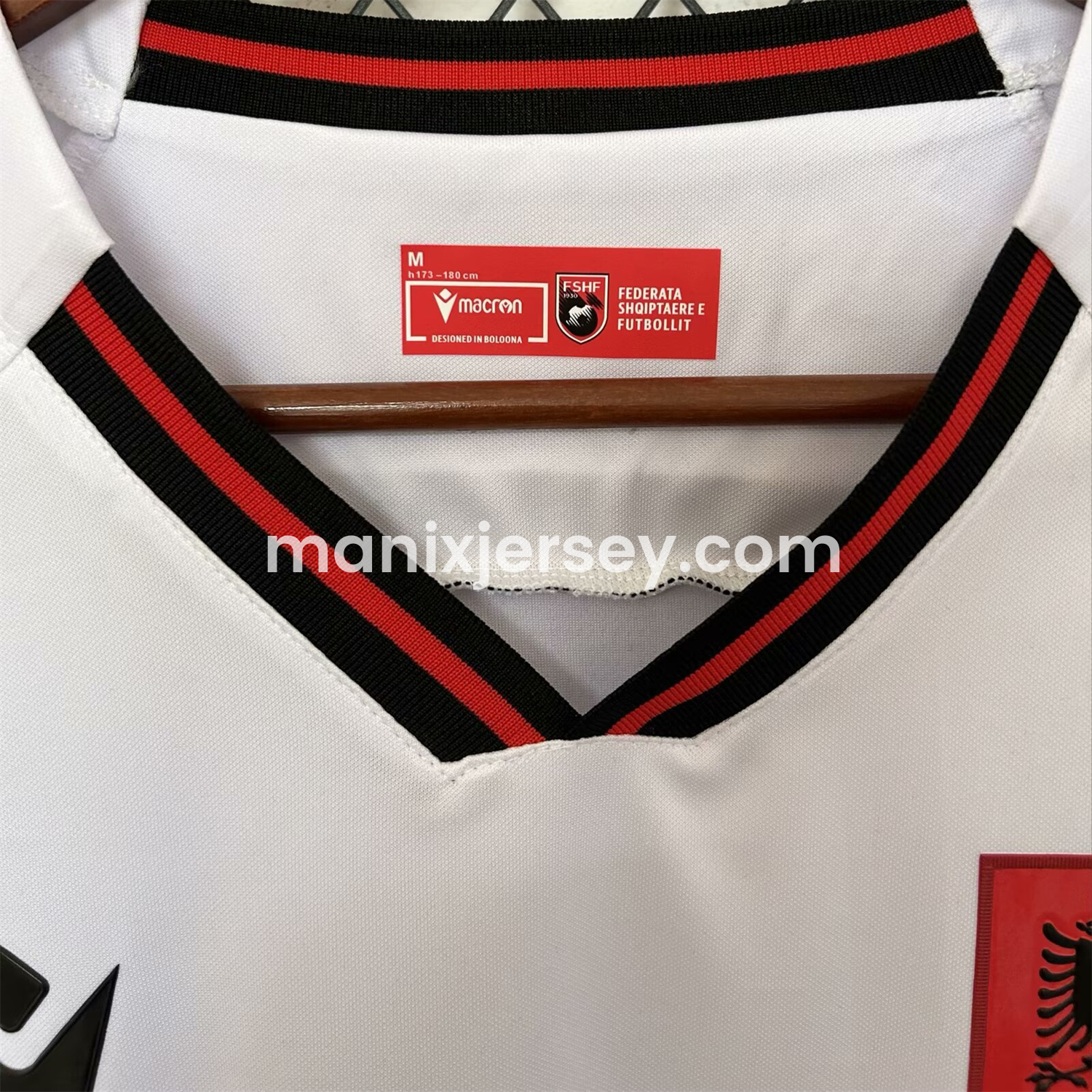 ManixJersey.com | Albania 25-26 Away Jersey - Fans Version -Customize Name, Number and Patch | Worldwide Shipping