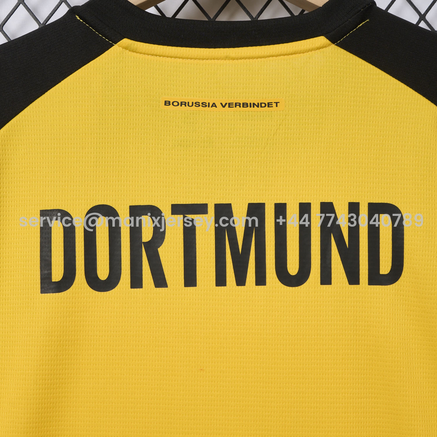 ManixJersey.com | Dortmund 25-26 Home Jersey - Fans Version -Customize Name, Number and Patch | Worldwide Shipping
