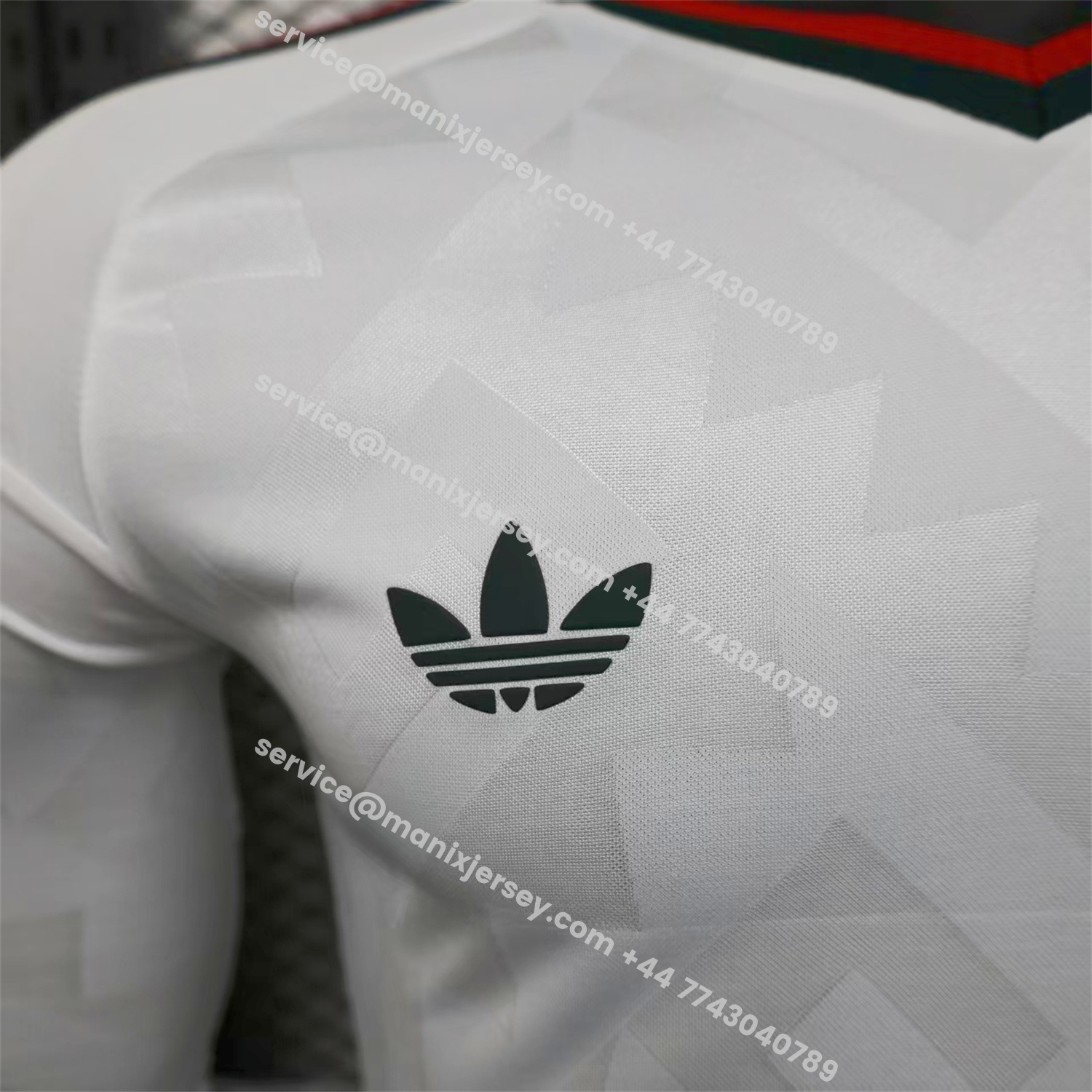 ManixJersey.com | Mexico 2026 Away Long Sleeves Jersey - Player Version -Customize Name, Number and Patch | Worldwide Shipping