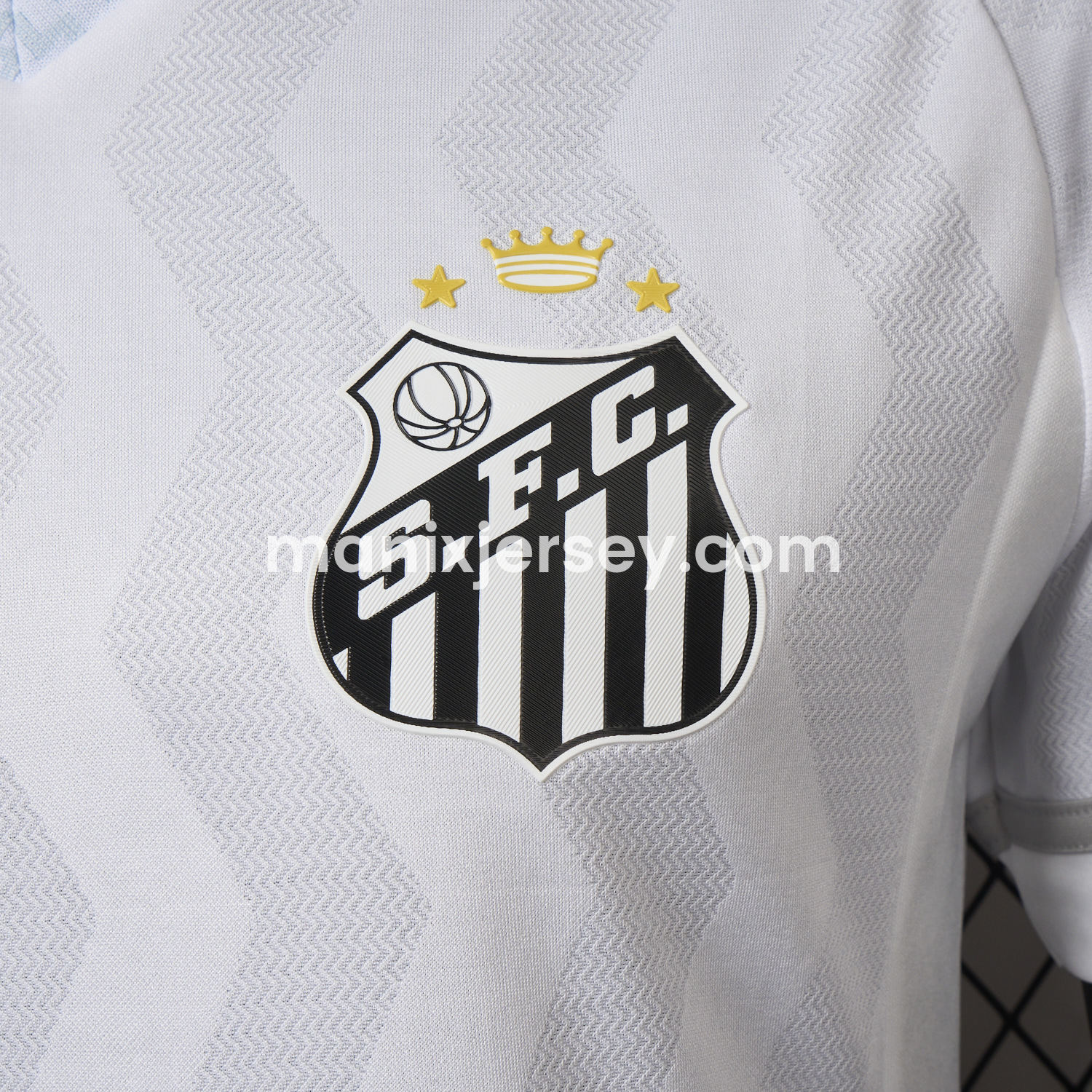 ManixJersey.com | 【New Version】Santos 2025-26 Home Unsponsored Jersey - Player Version -Customize Name, Number and Patch | Worldwide Shipping