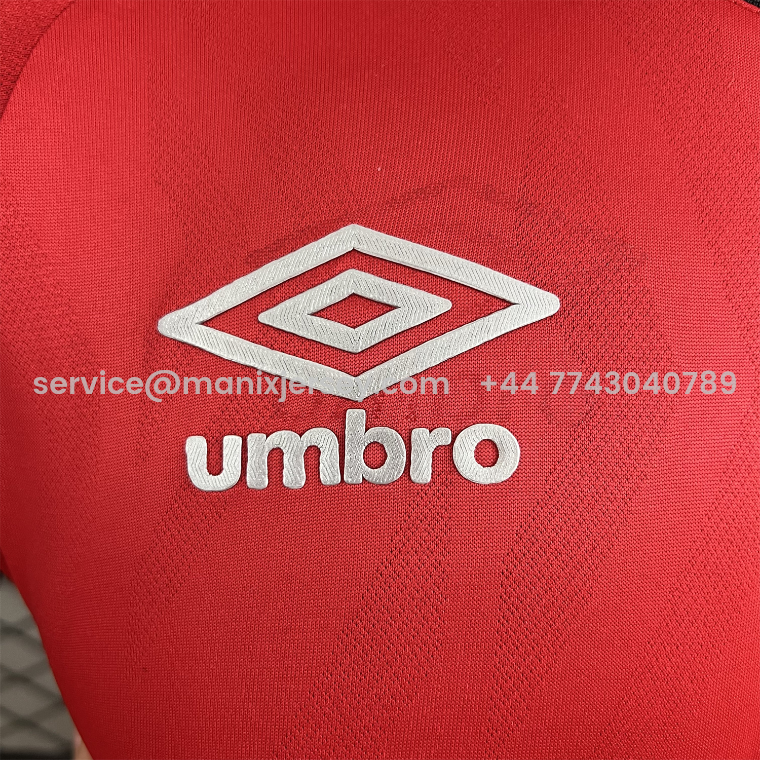 ManixJersey.com | Athletico Paranaense 25-26 Home Jersey - Player Version -Customize Name, Number and Patch | Worldwide Shipping