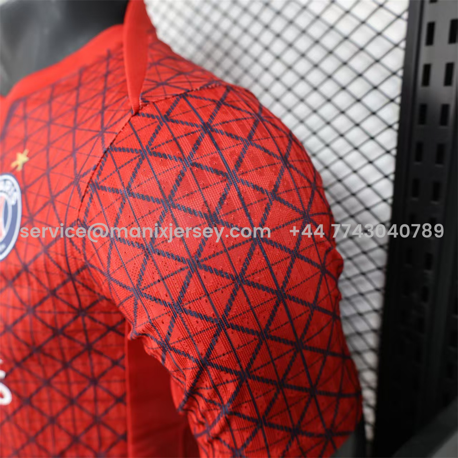 ManixJersey.com | Paris Saint-Germain PSG 25-26 One Star Red Special Edition Jersey - Player Version -Customize Name, Number and Patch | Worldwide Shipping