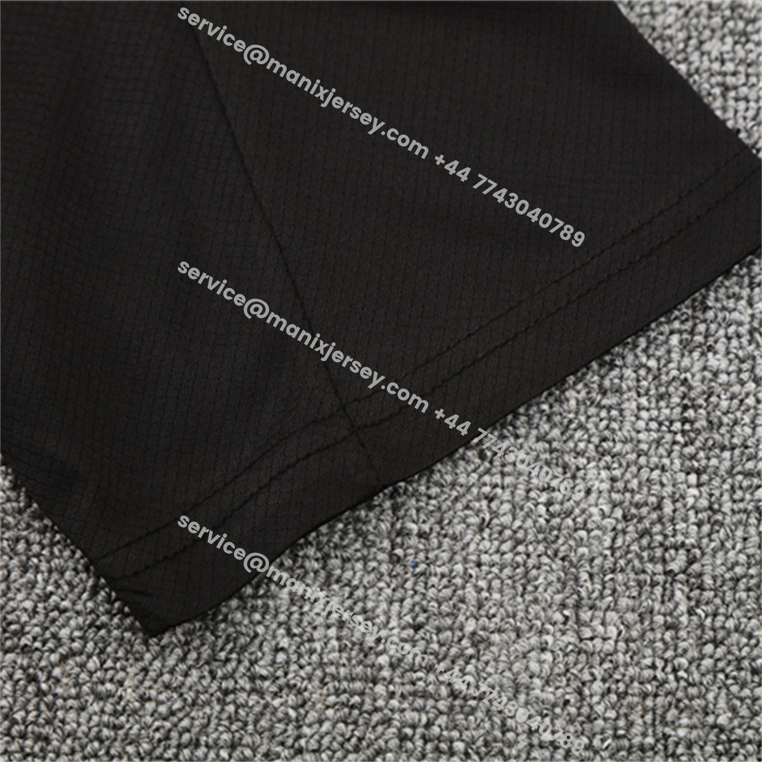 ManixJersey.com | Brazil 25-26 Short-Sleeve Training Set - Black Top & Black Shorts -Customize Name, Number and Patch | Worldwide Shipping