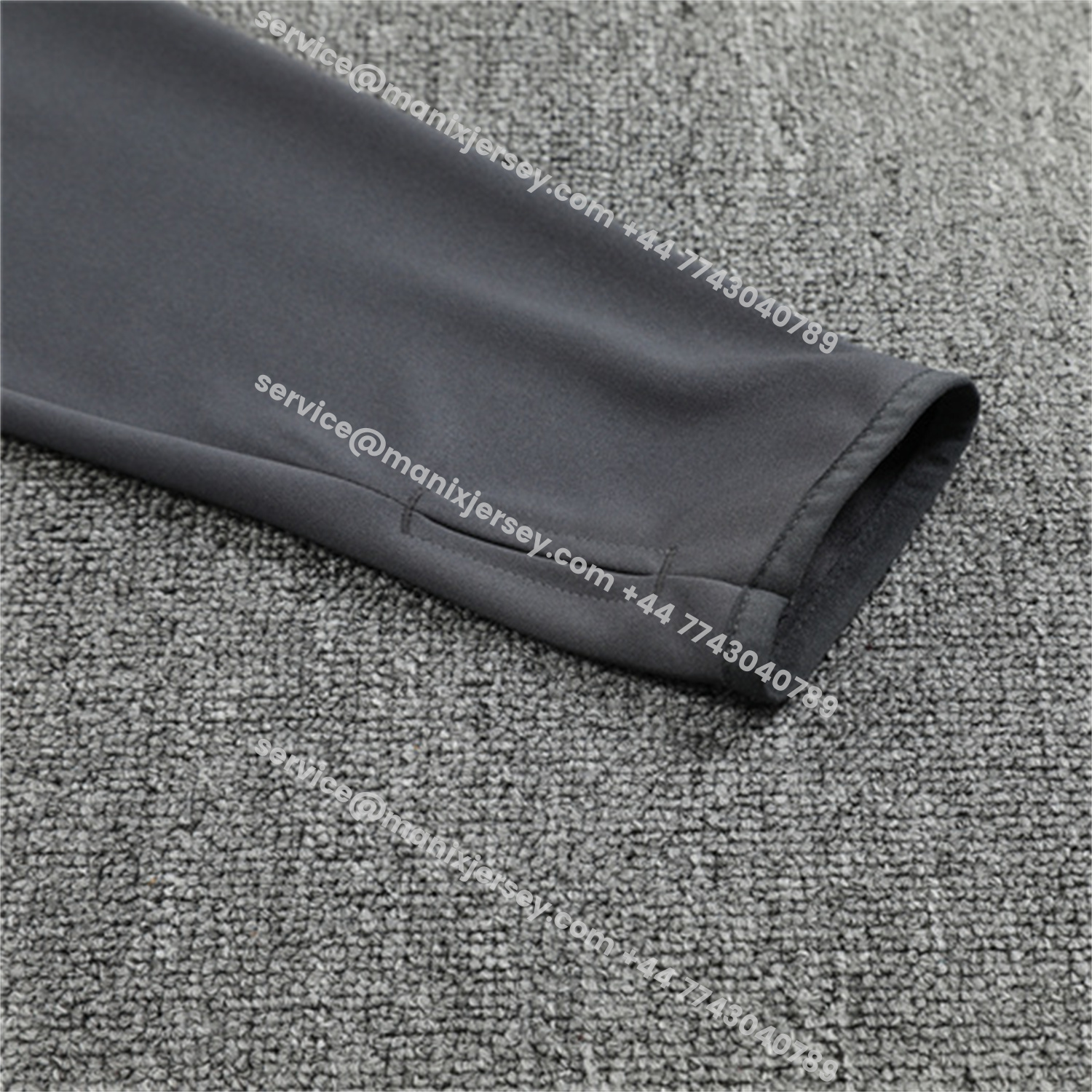 ManixJersey.com | Arsenal 25-26 Long Sleeve Training Set - Wine Red Top & Grey Pants -Customize Name, Number and Patch | Worldwide Shipping