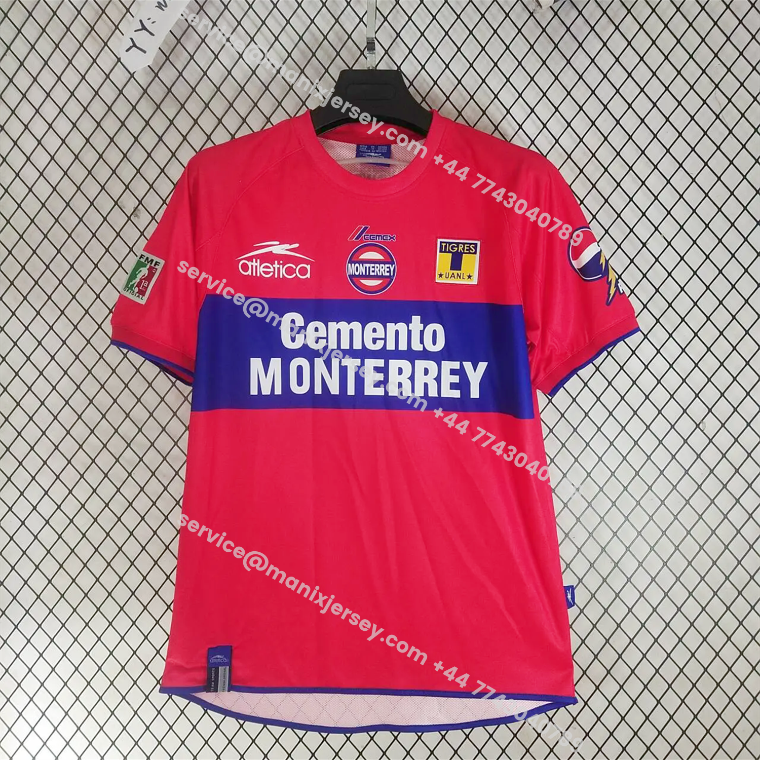 ManixJersey.com | Retro Tigres UANL 2002-03 Third Jersey -Customize Name, Number and Patch | Worldwide Shipping