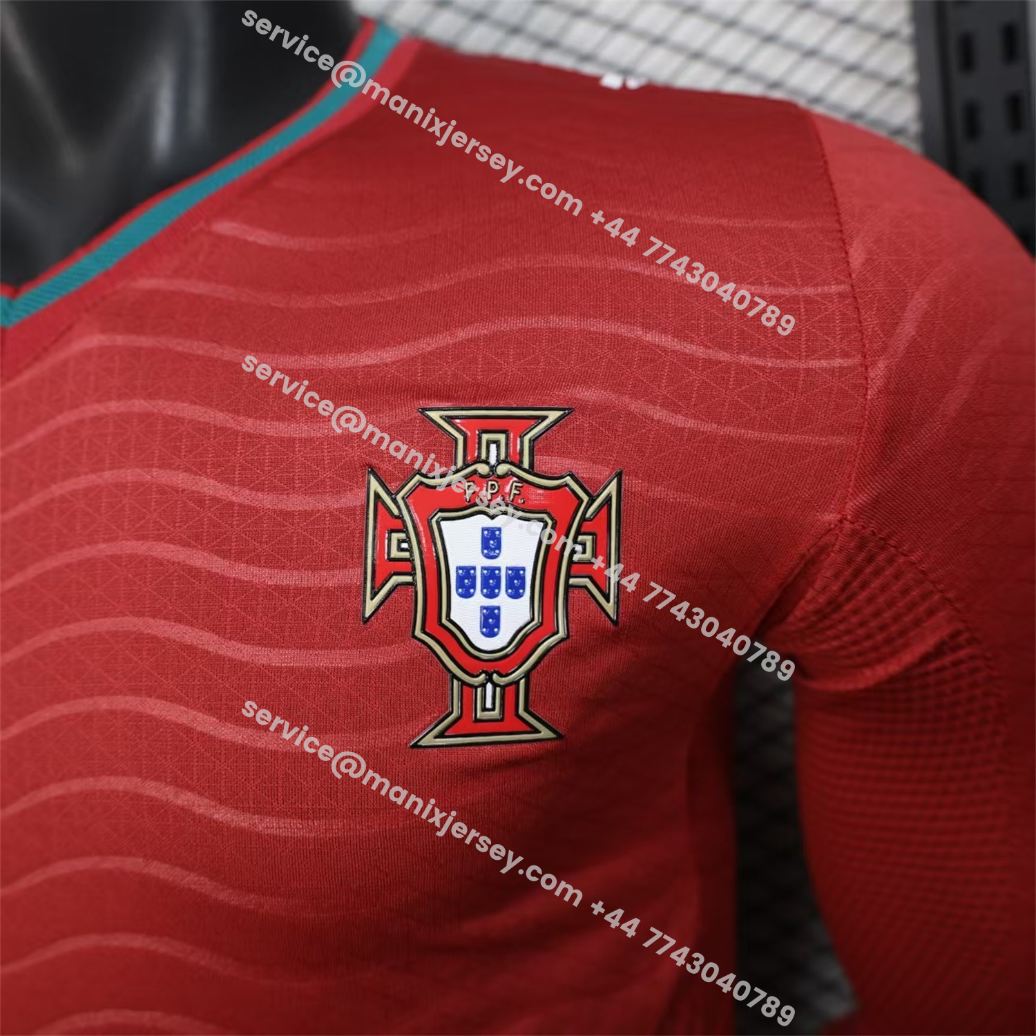 ManixJersey.com | Portugal 2026 Home Long Sleeves Jersey - Player Version -Customize Name, Number and Patch | Worldwide Shipping