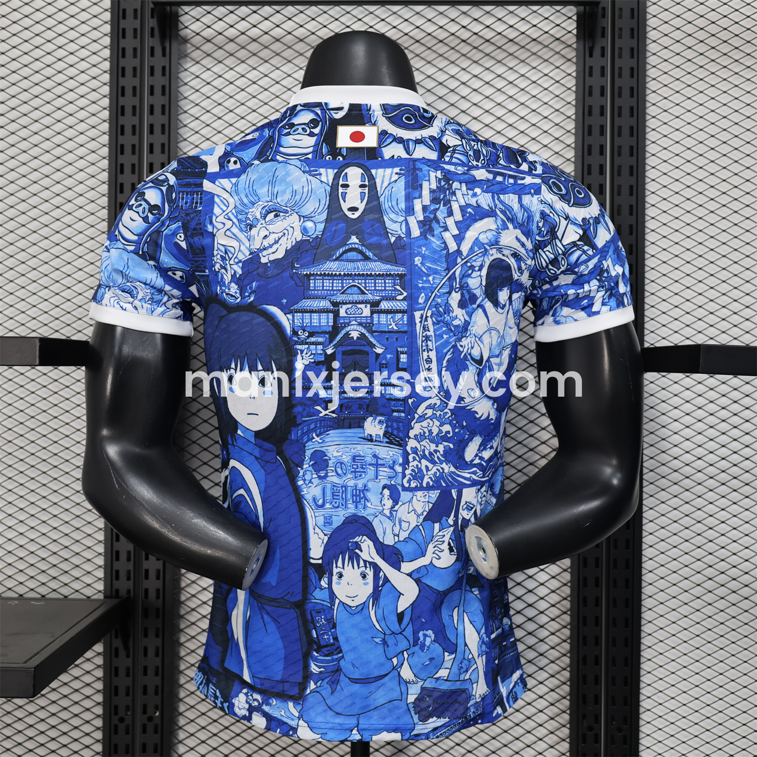 ManixJersey.com | Japan 25-26 Spirited Away Blue Special Edition Jersey - Player Version -Customize Name, Number and Patch | Worldwide Shipping