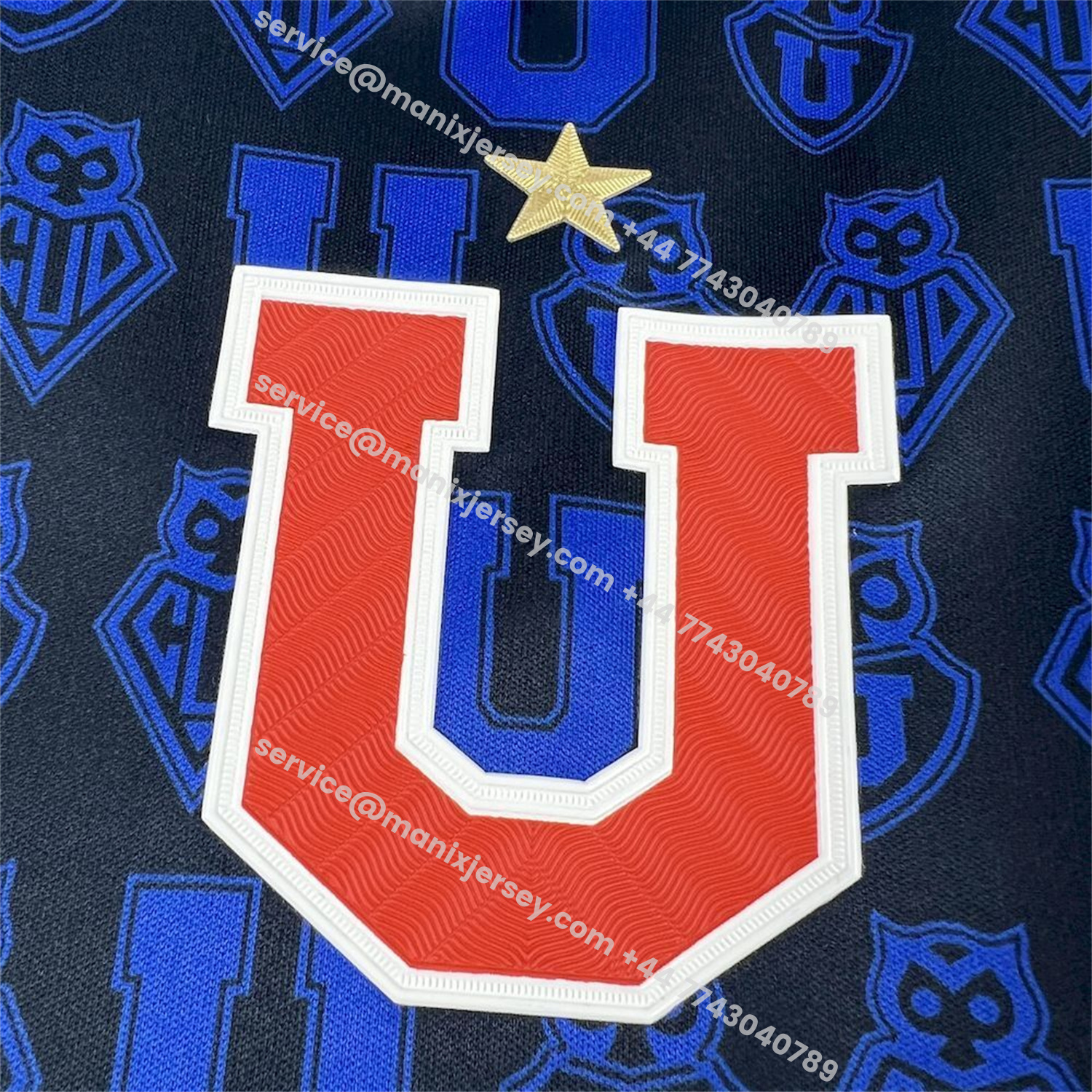 ManixJersey.com | Universidad de Chile 25-26 Deep Blue Special Jersey - Fans Version -Customize Name, Number and Patch | Worldwide Shipping