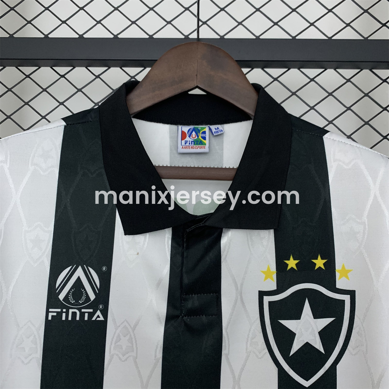 ManixJersey.com | Retro Botafogo 1995 Home Jersey -Customize Name, Number and Patch | Worldwide Shipping