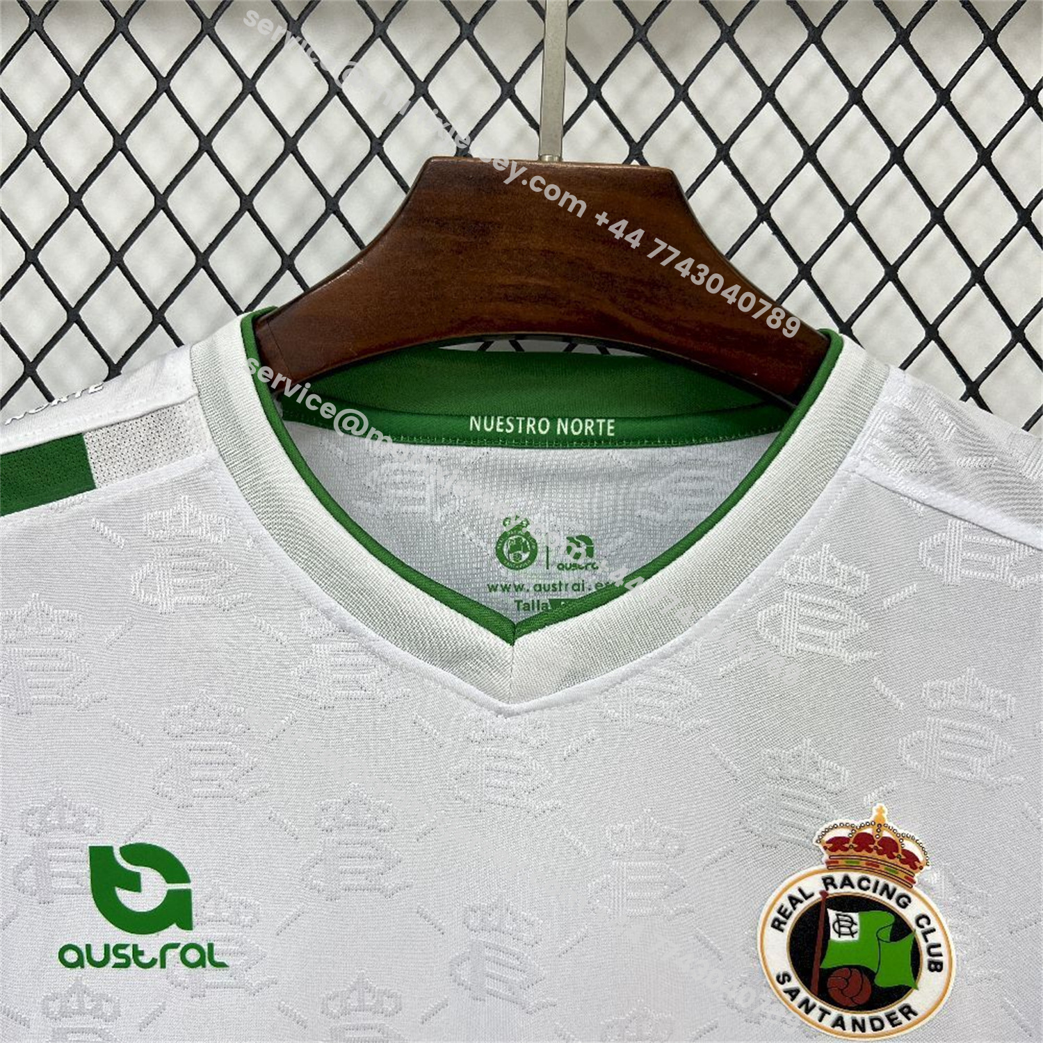 ManixJersey.com | Racing de Santander 25-26 Home Jersey - Fans Version -Customize Name, Number and Patch | Worldwide Shipping