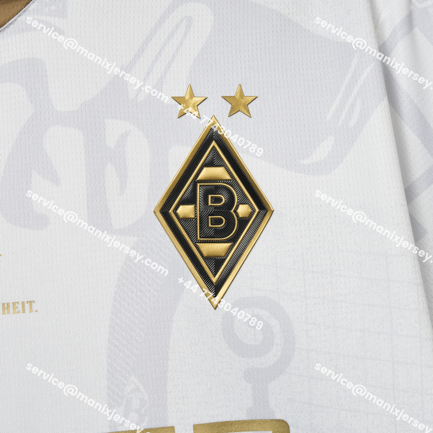 ManixJersey.com | Borussia Mönchengladbach 25-26 125-Year Anniversary Jersey - Fans Version -Customize Name, Number and Patch | Worldwide Shipping