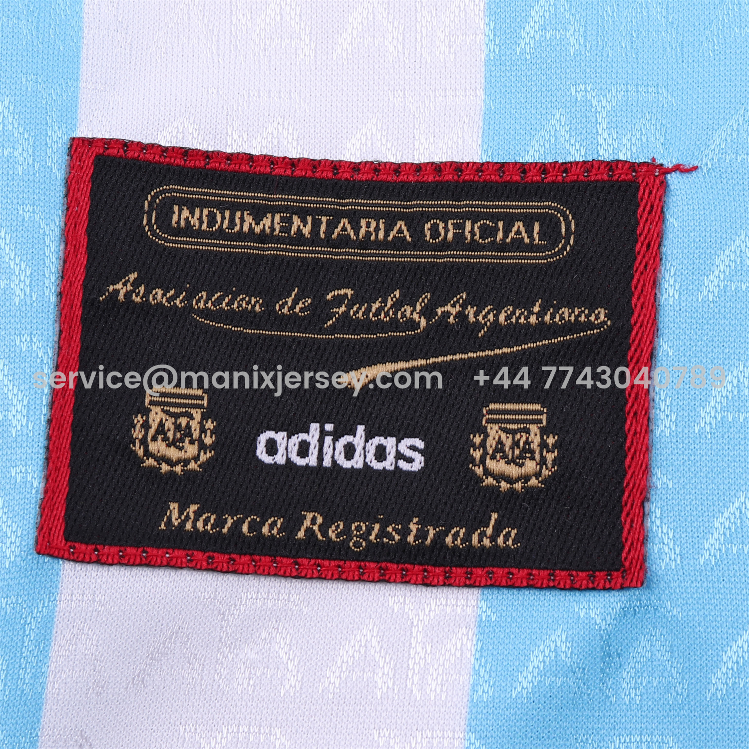 ManixJersey.com | Retro Argentina 1996-97 Home Kids Kit -Customize Name, Number and Patch | Worldwide Shipping