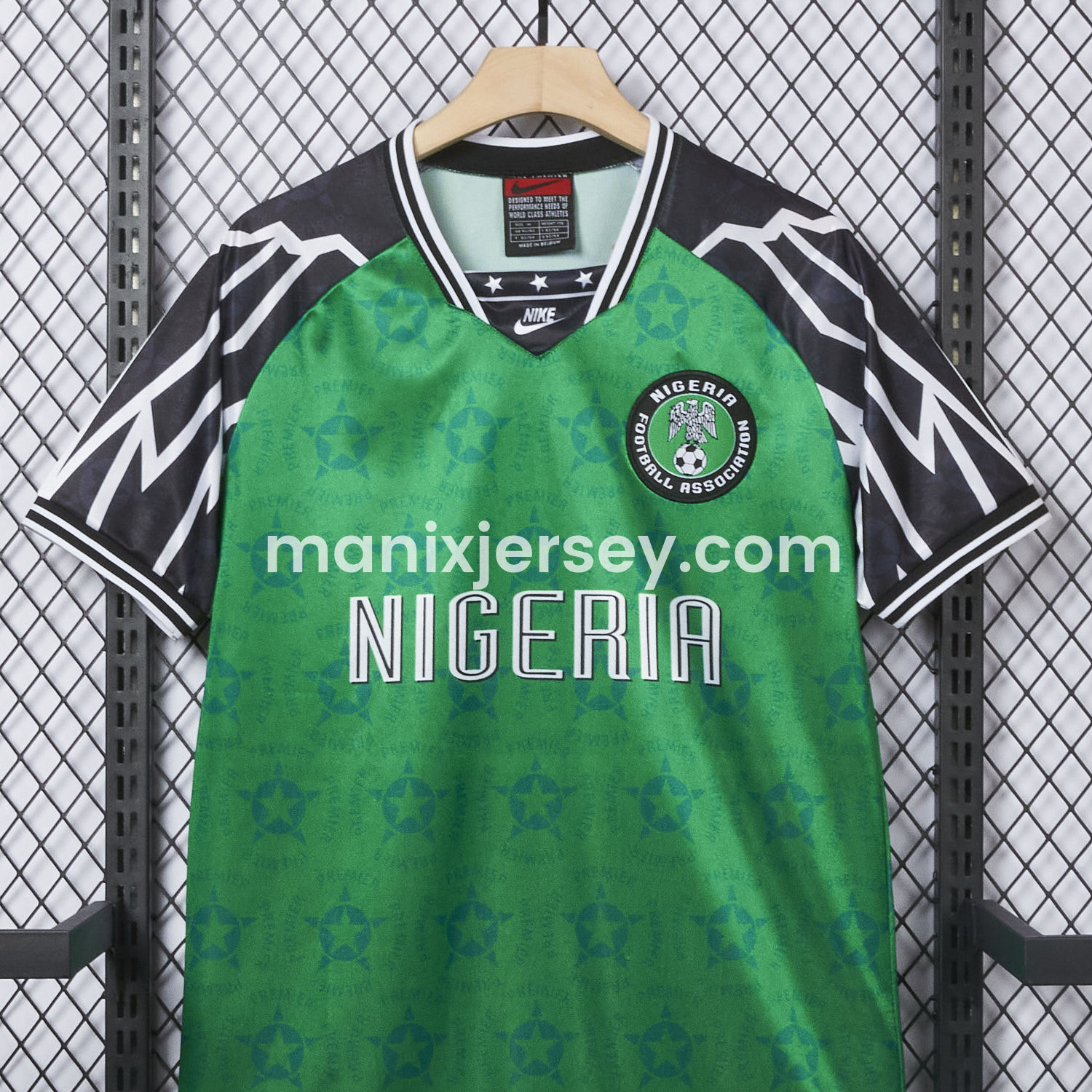 ManixJersey.com | Retro Nigeria 1993-95 Home Jersey -Customize Name, Number and Patch | Worldwide Shipping