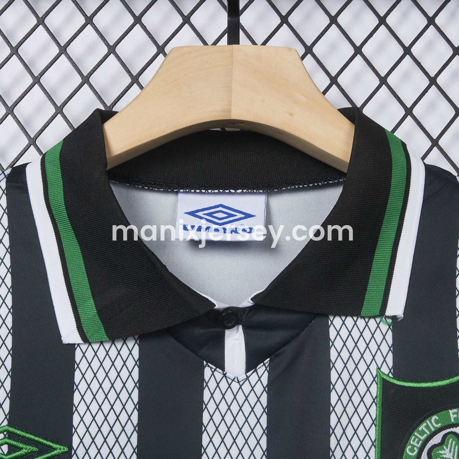 ManixJersey.com | Retro Celtic 1994-96 Away Jersey -Customize Name, Number and Patch | Worldwide Shipping