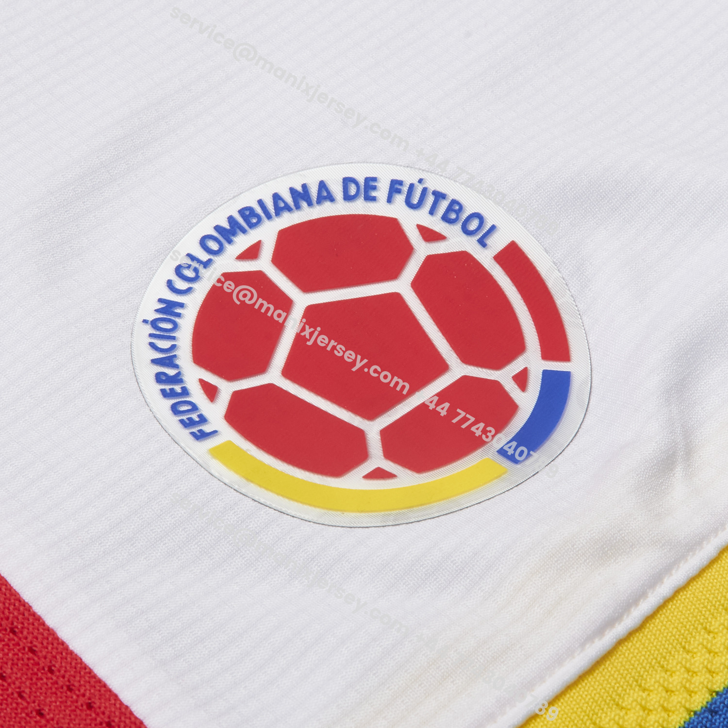 ManixJersey.com | Colombia 2026 White Shorts - Player Version -Customize Name, Number and Patch | Worldwide Shipping