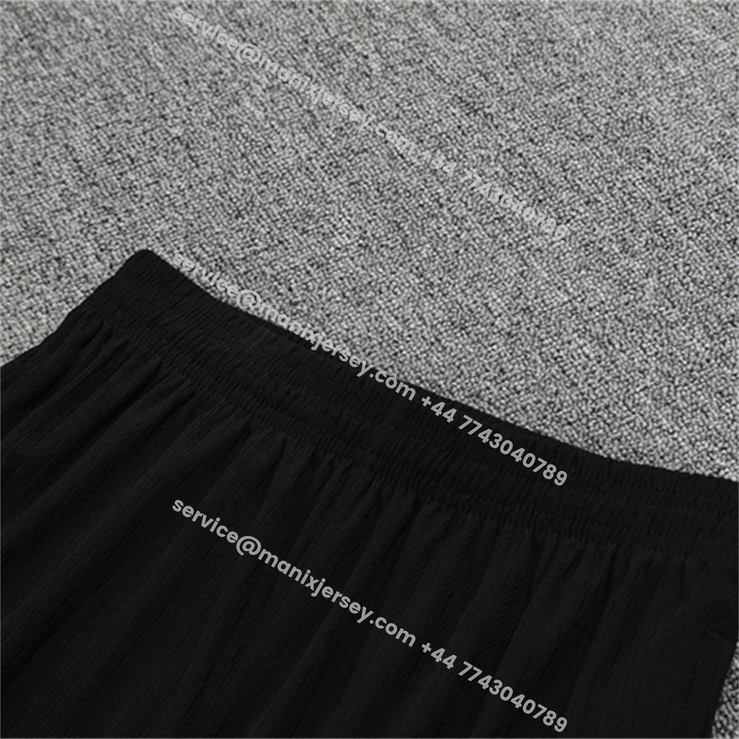 ManixJersey.com | Paris Saint-Germain PSG 25-26 Long Sleeve Training Set - Player Version - Black Top and Black Pants -Customize Name, Number and Patch | Worldwide Shipping