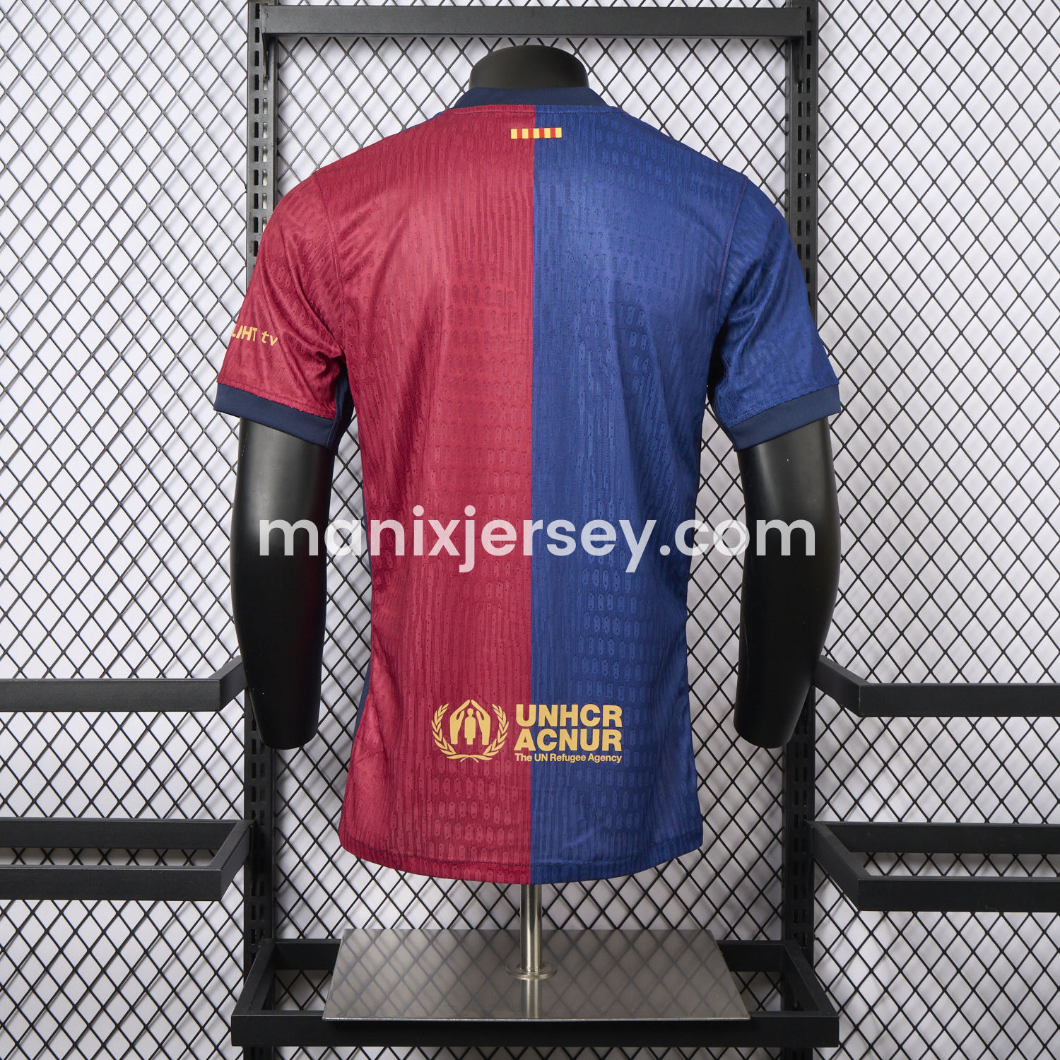 ManixJersey.com | Barcelona x Travis Scott New 24-25 Home Jersey - Player Version -Customize Name, Number and Patch | Worldwide Shipping