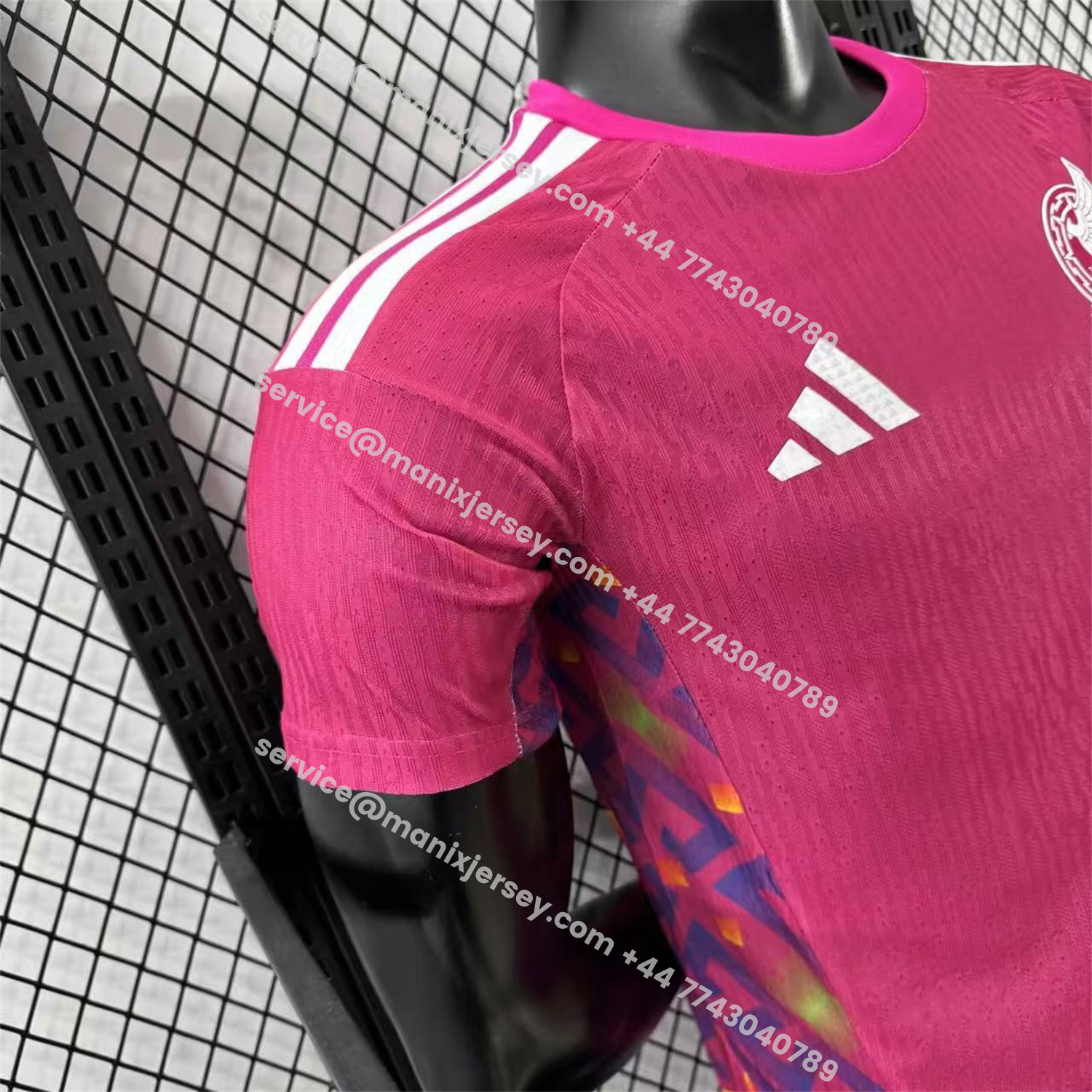 ManixJersey.com | Mexico 2026 Pink Goalkeeper Jersey - Player Version -Customize Name, Number and Patch | Worldwide Shipping