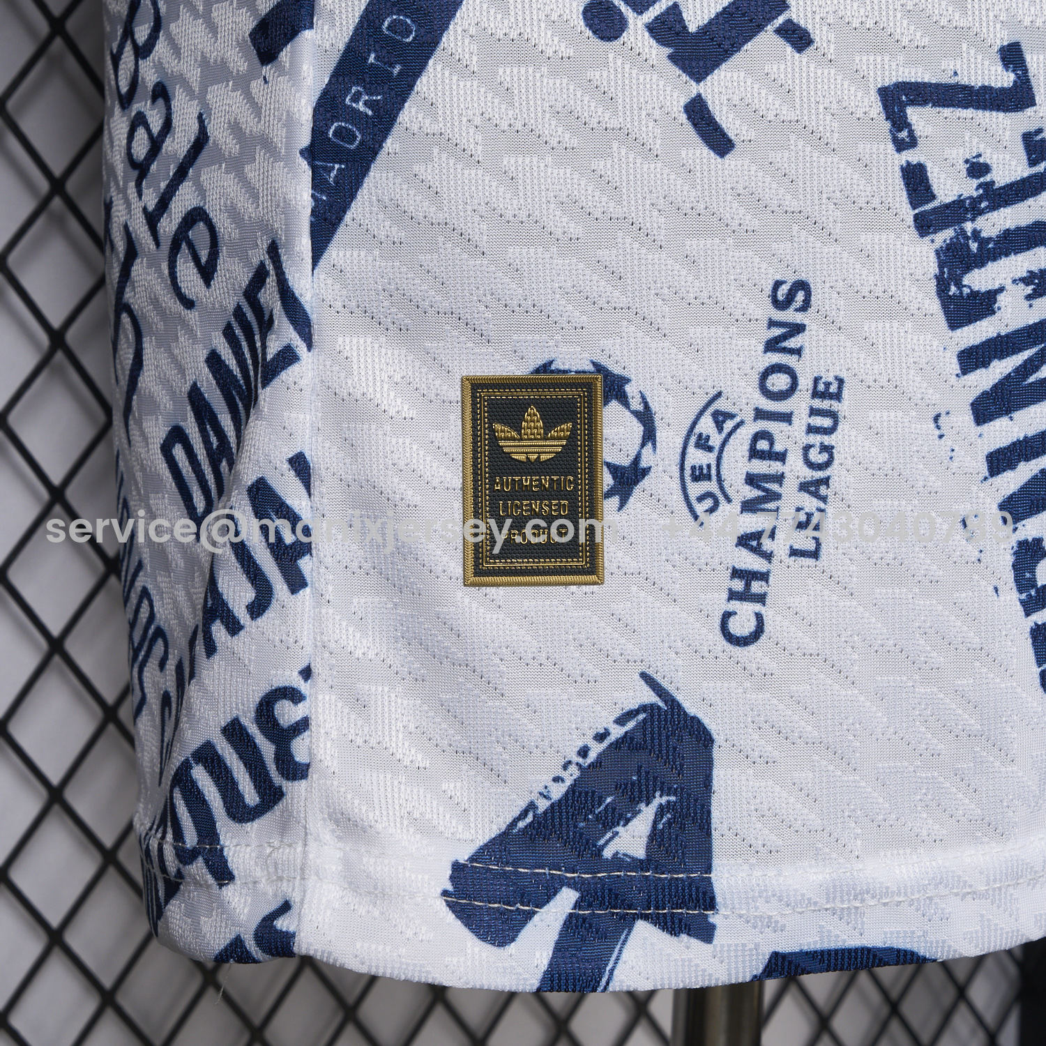 ManixJersey.com | Real Madrid 25-26 Graffiti Of Football Star Names Special Jersey - Player Version -Customize Name, Number and Patch | Worldwide Shipping