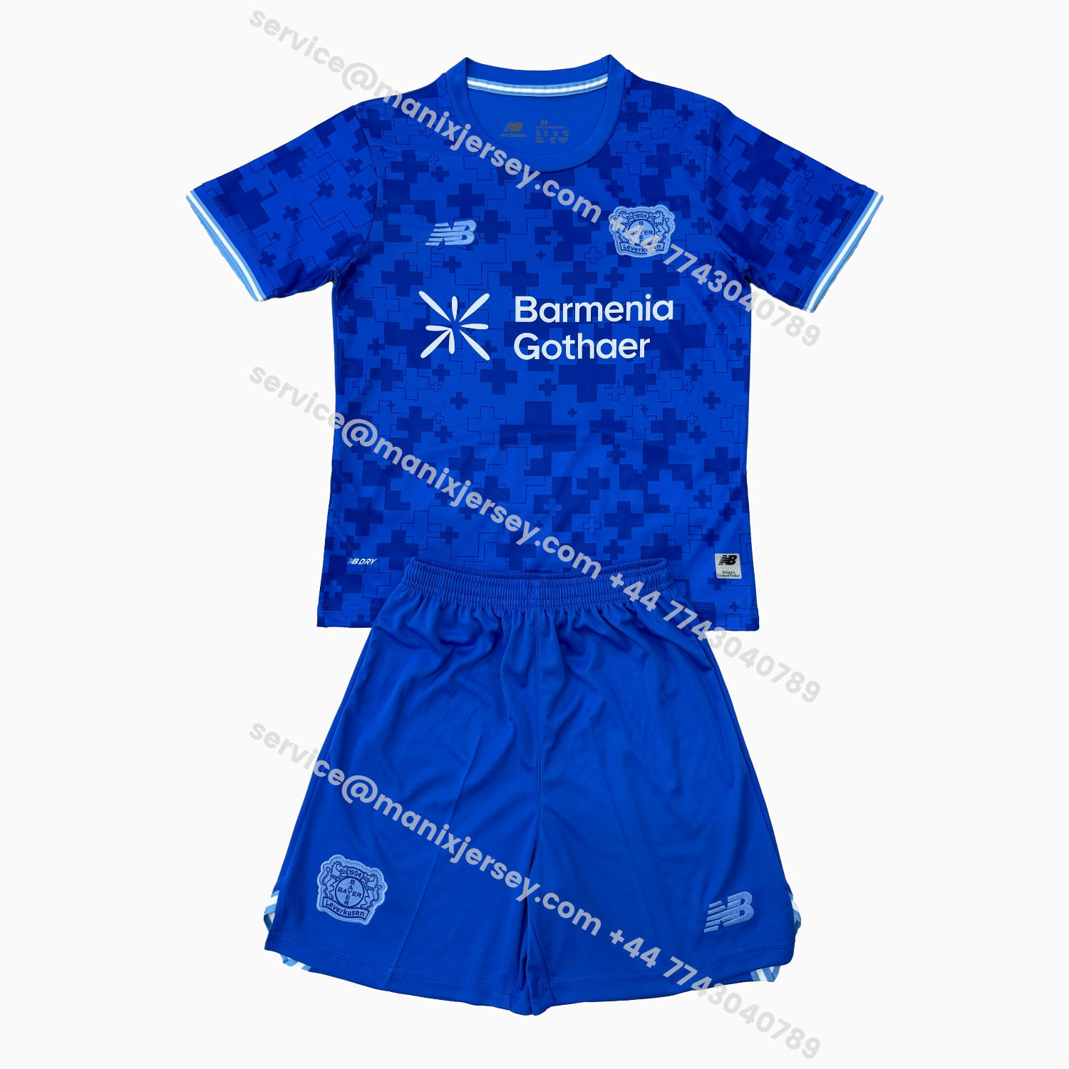 ManixJersey.com | Bayer 04 Leverkusen 25-26 Third Kids Kit -Customize Name, Number and Patch | Worldwide Shipping