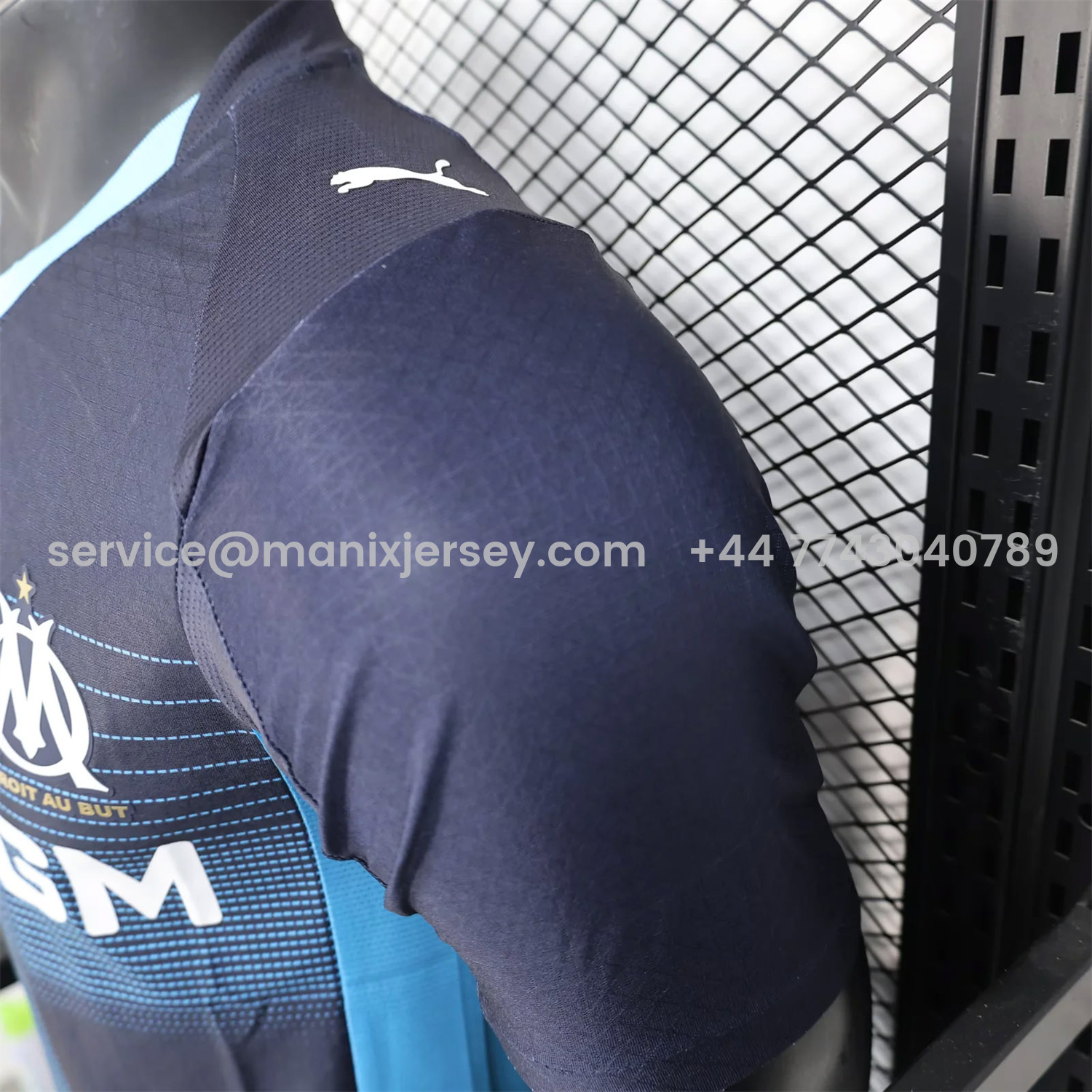 ManixJersey.com | Marseille 25-26 Away Jersey - Player Version -Customize Name, Number and Patch | Worldwide Shipping