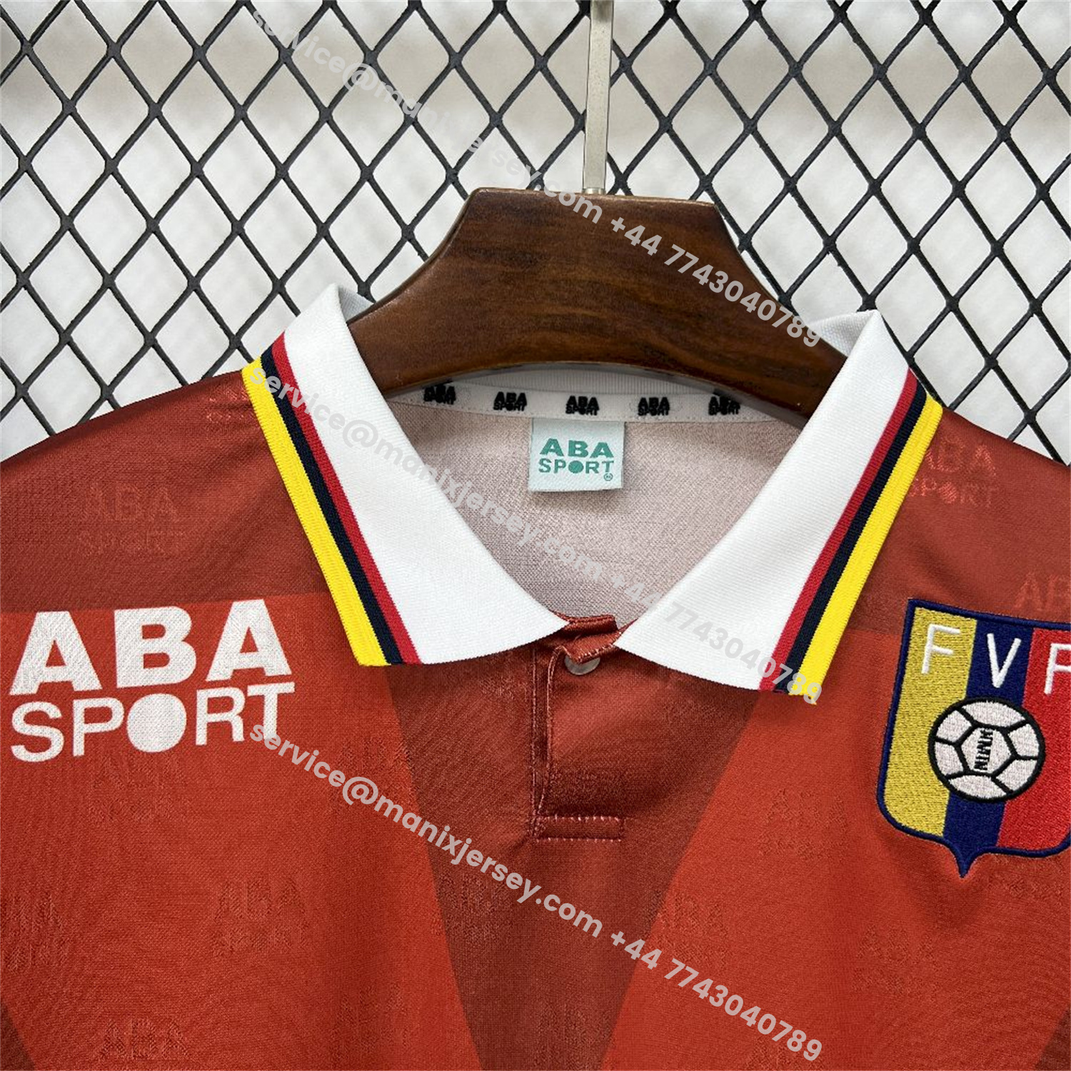 ManixJersey.com | Retro Venezuela 1998 Home Jersey -Customize Name, Number and Patch | Worldwide Shipping