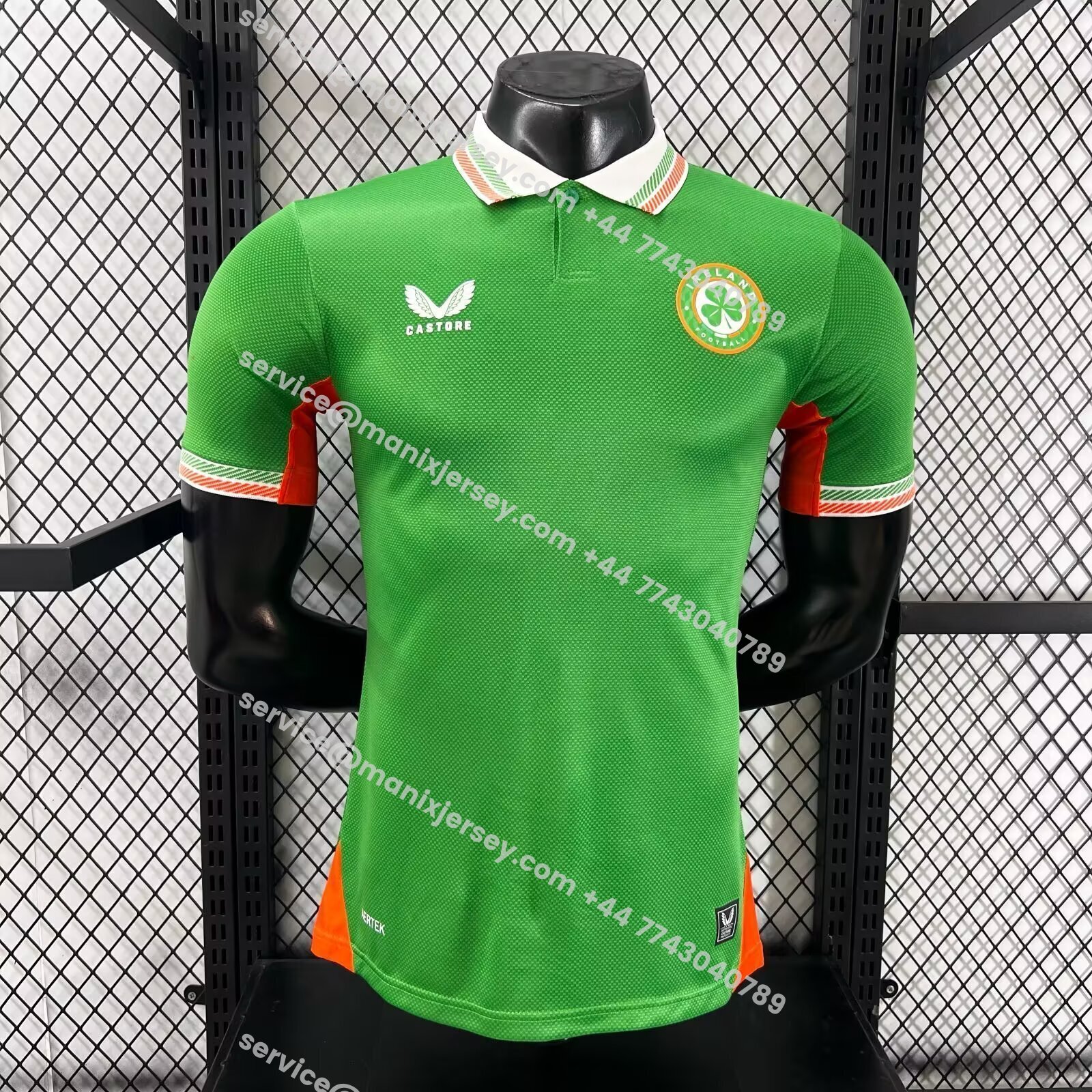 ManixJersey.com | Ireland 2026 Women's Team Home Jersey - Player Version -Customize Name, Number and Patch | Worldwide Shipping